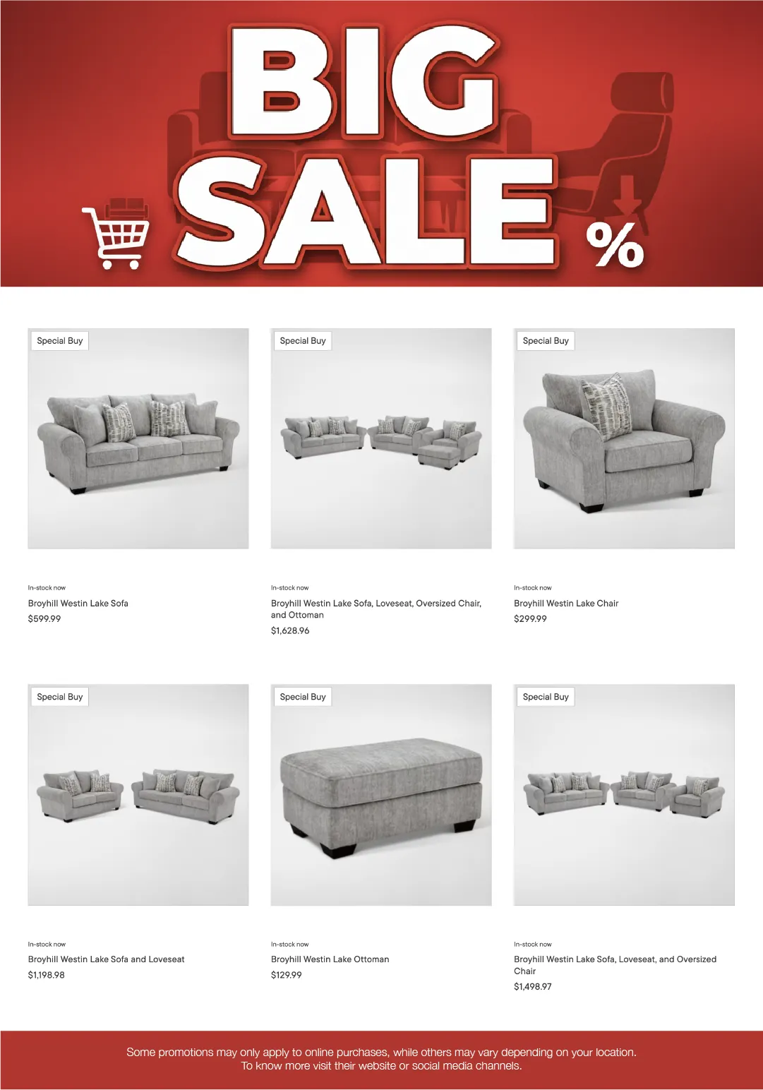 Weekly ad Value City Furniture Sales from September 22 to October 3 2025 - Page 5