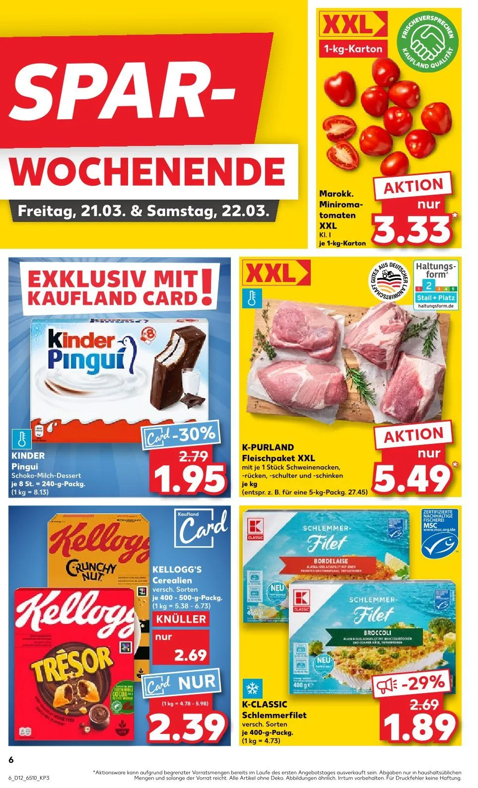 Kaufland Prospekt von 20. März bis 26. März 2025 - Prospekt seite 6
