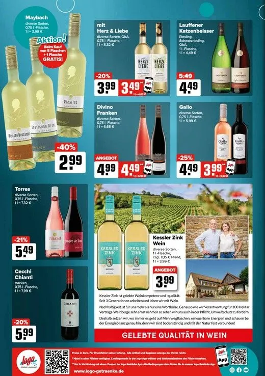 Logo Getränkemarkt Prospekte von 7. Juli bis 13. Juli 2025 - Prospekt seite 5