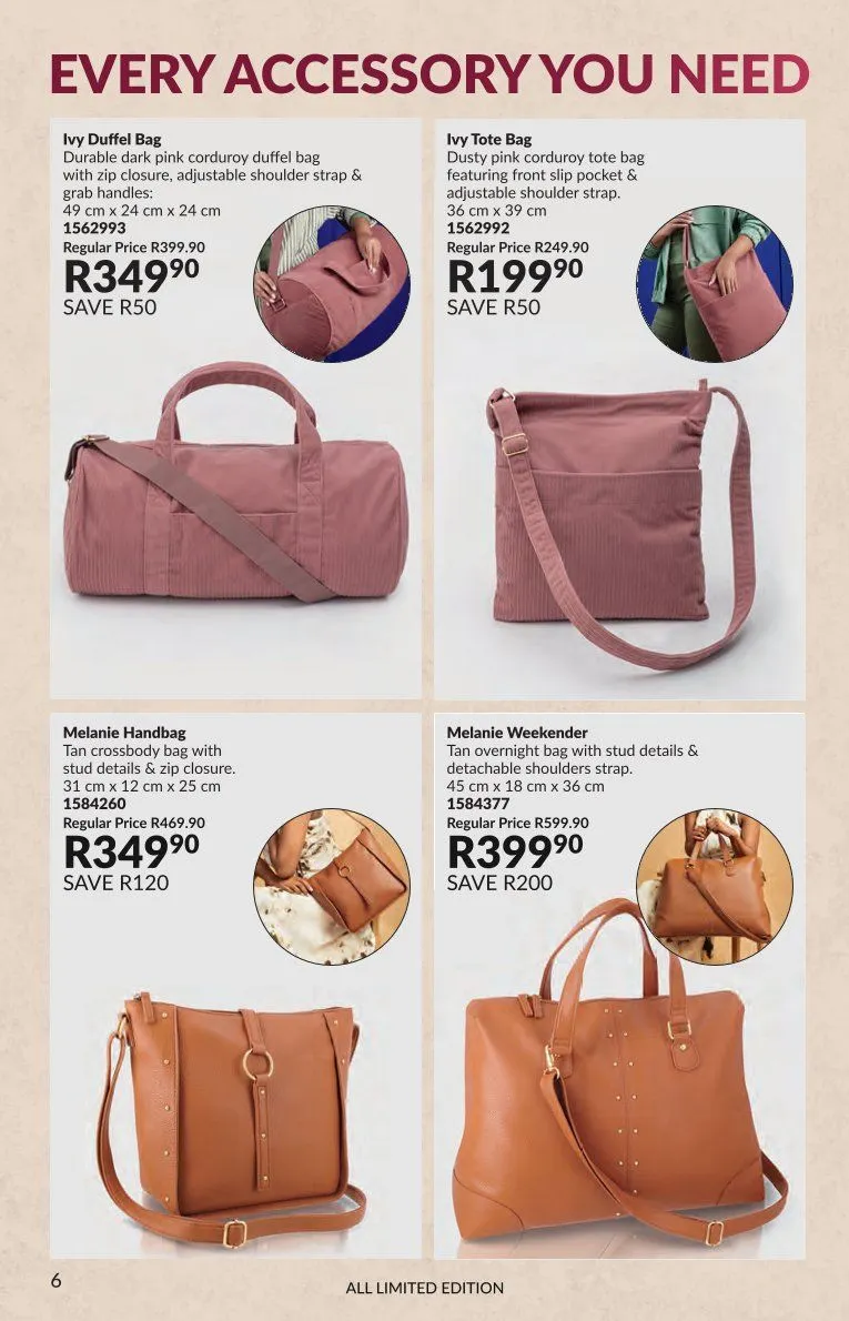 Avon Sales from 3 March to 31 March 2026 - Catalogue Page 6