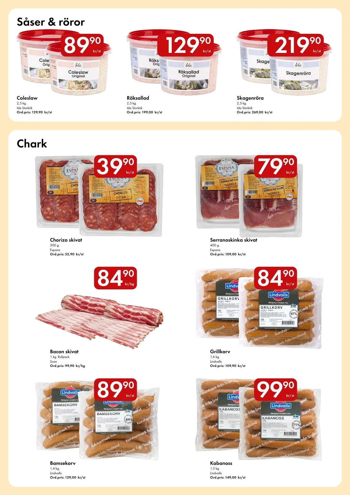  Axfood Snabbgross erbjudanden från 27 juli till 9 augusti 2026 - Reklamblad sidor 6