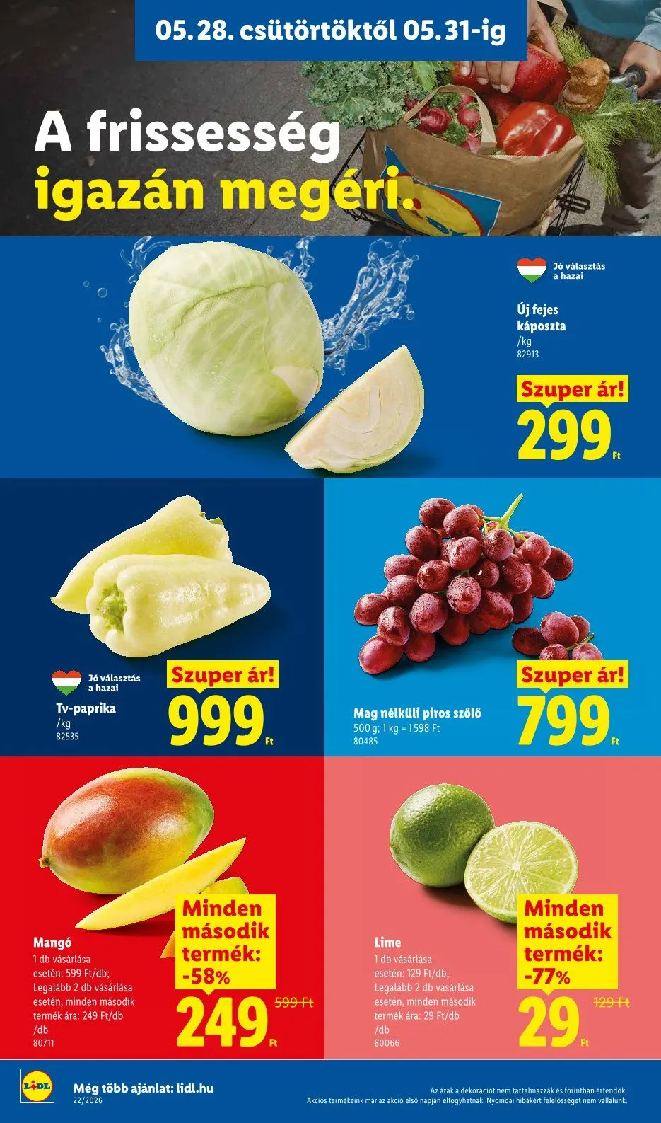 Katalógus  Lidl legfrissebb  május 28.-tól június 3.-ig 2026. - Oldal 6