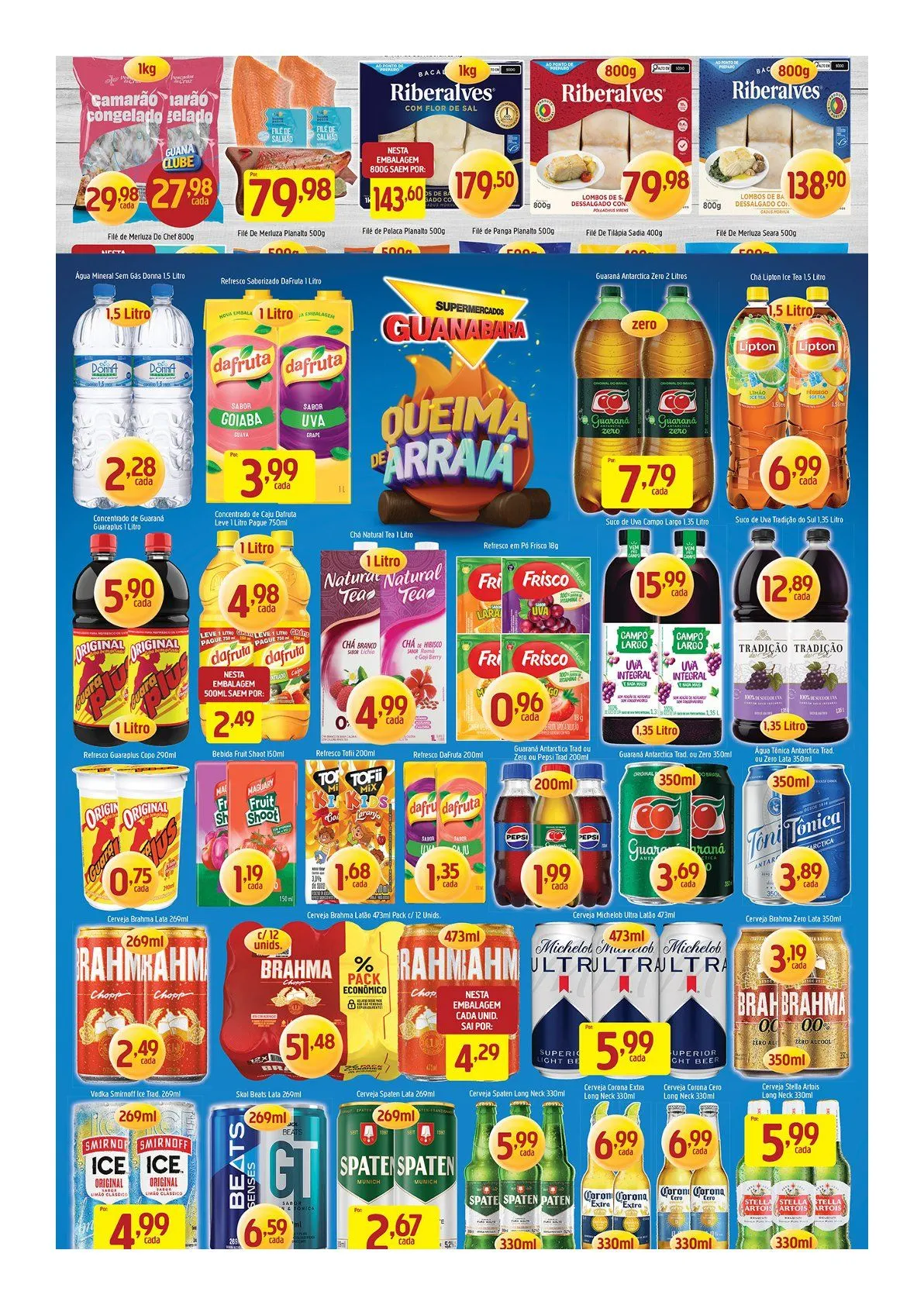 Encarte de Folhetos Supermercados Guanabara 16 de julho até 22 de julho 2026 - Pagina 6