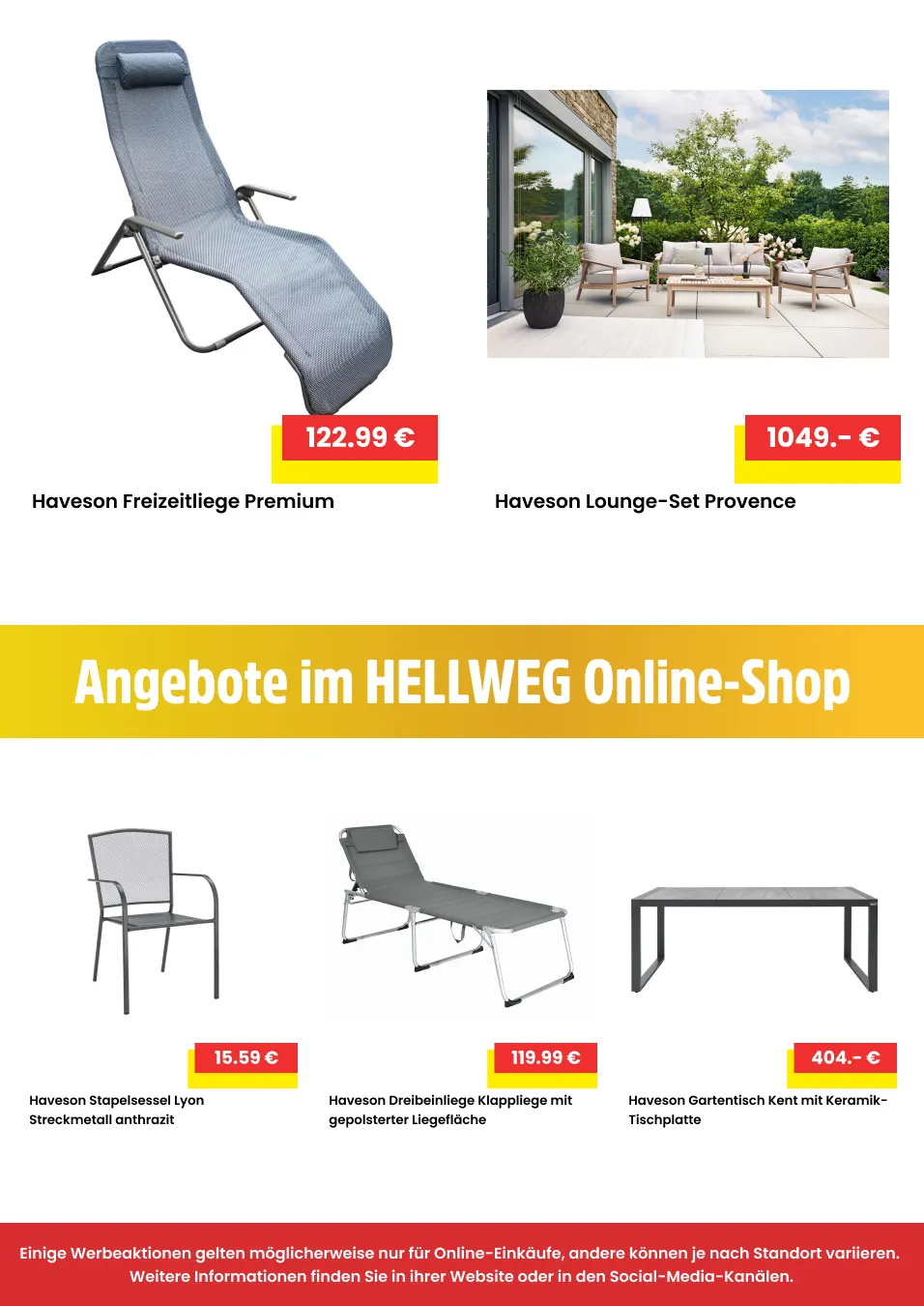 Hellweg Angebote von 14. April bis 3. Mai 2026 - Prospekt seite 6