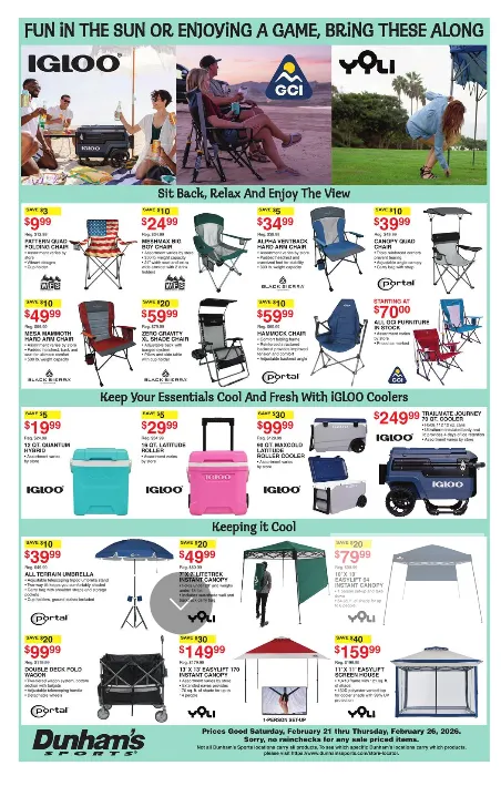 Weekly ad  Dunham's Sports Sales from February 21 to February 26 2026 - Page 6
