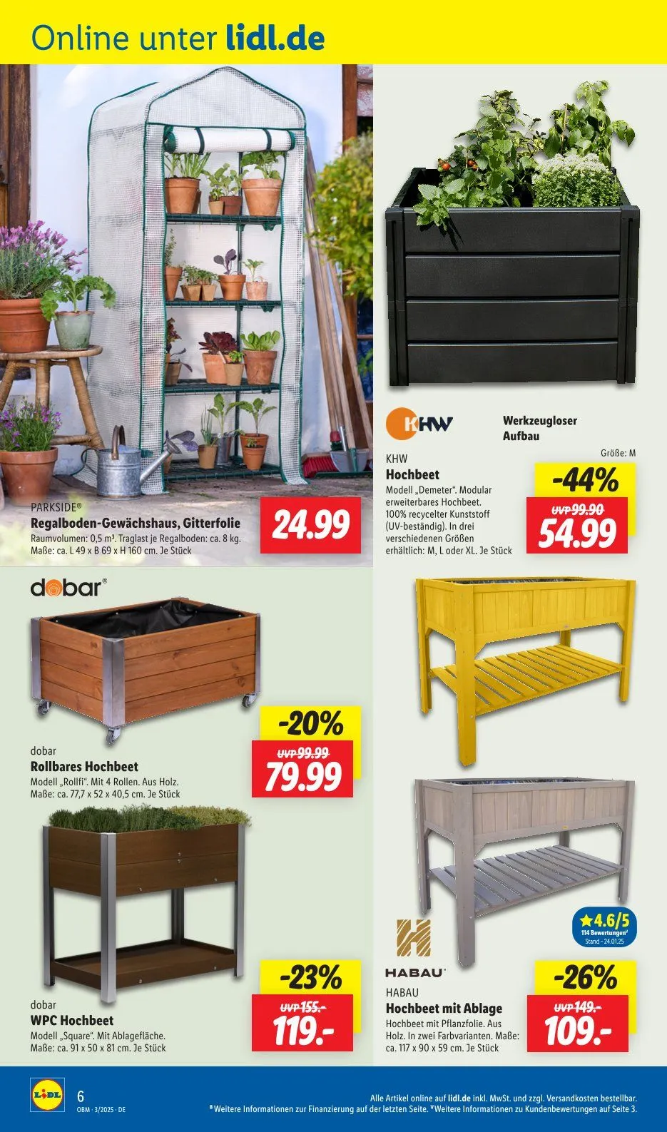 Lidl Prospekt von 5. März bis 31. März 2025 - Prospekt seite 6