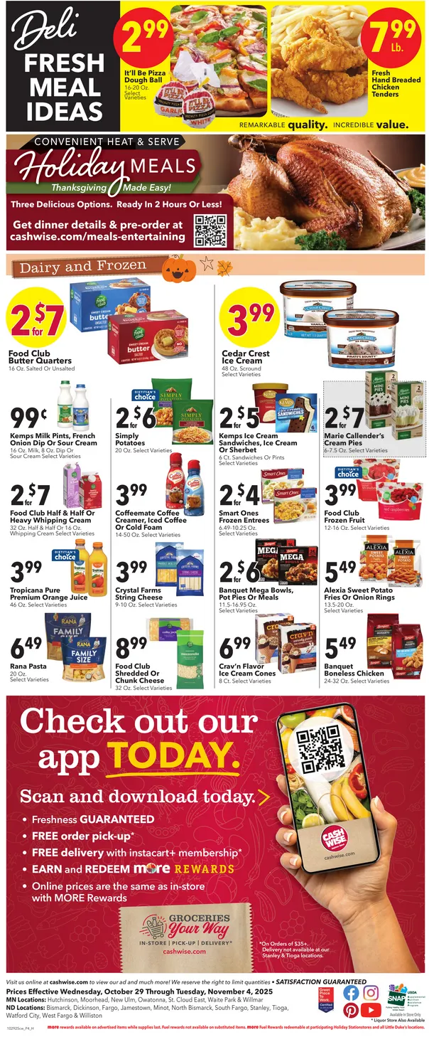 Weekly ad Cash Wise Sales from October 29 to November 4 2025 - Page 6