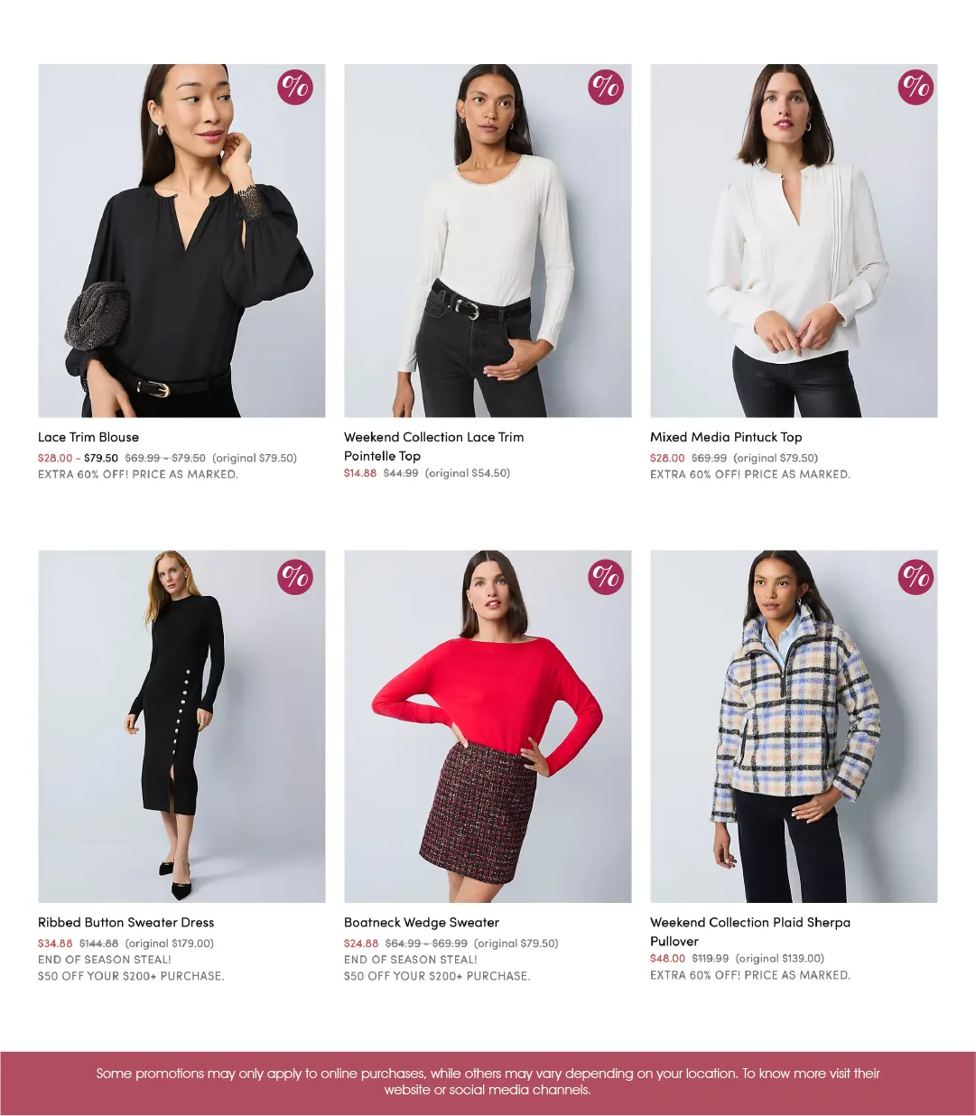 Weekly ad Ann Taylor Sales from February 9 to February 23 2026 - Page 5