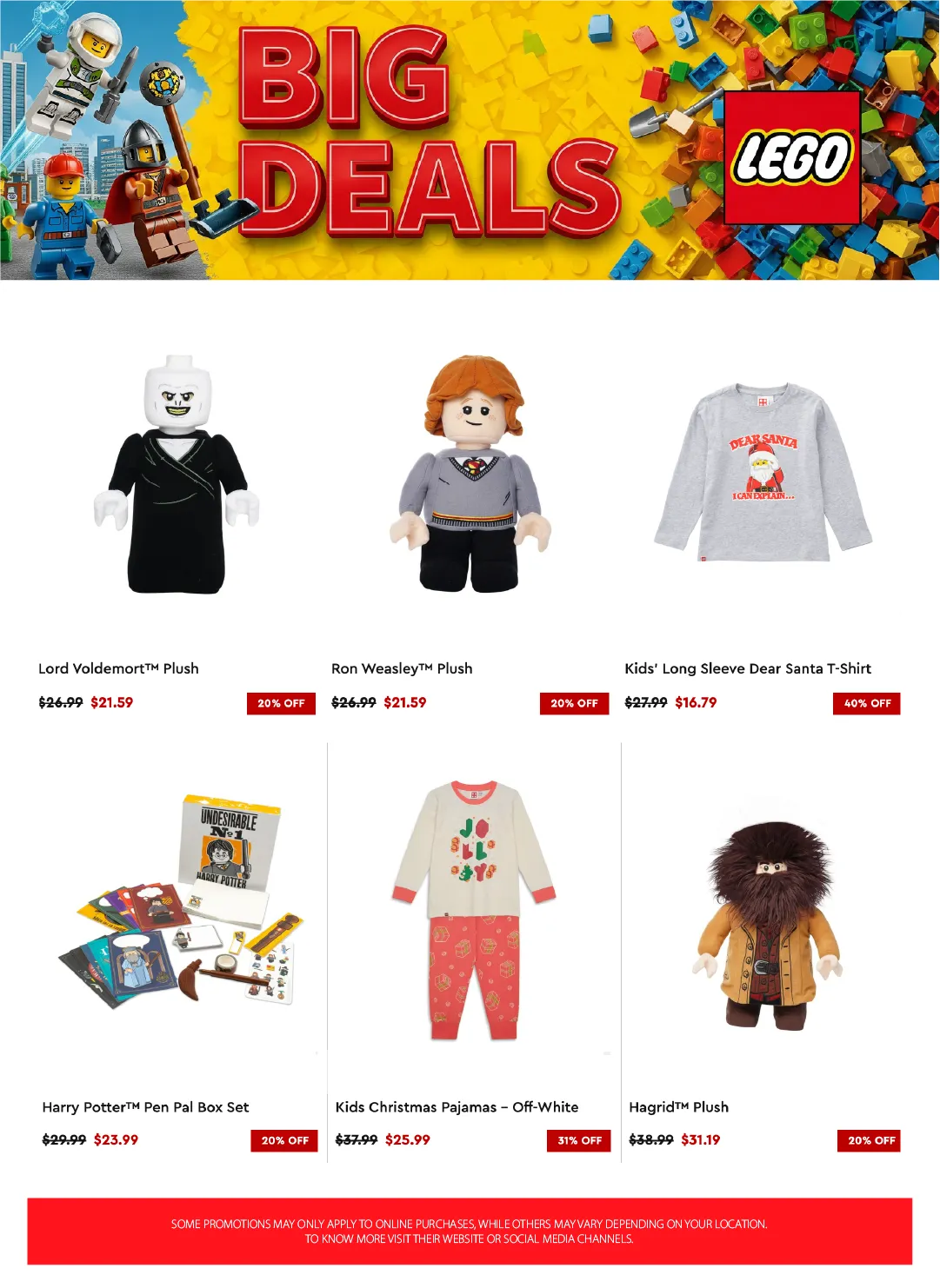 Weekly promotion  LEGO Sales spanning from April 9 to April 30 2026 - Page 5 for Catalogue 365