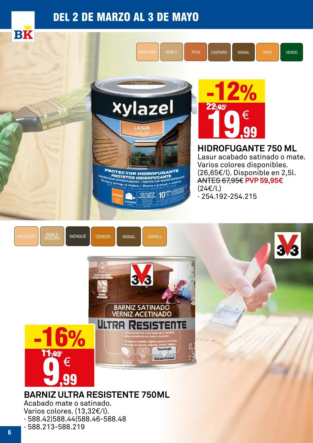 Catálogo de Bricoking Ofertas 2 de marzo al 3 de marzo 2026 - Página 6