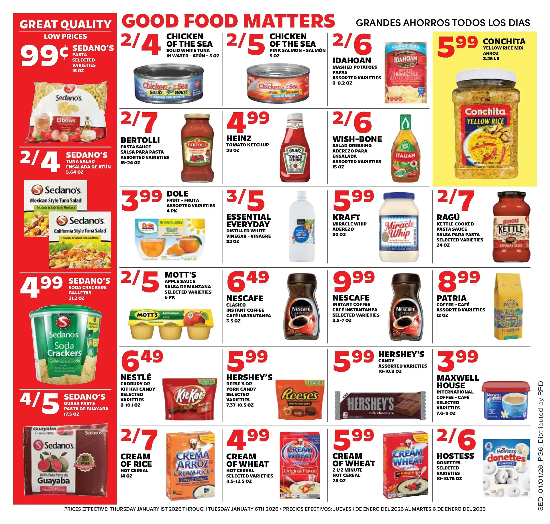 Weekly ad Sedano's Sales from January 1 to January 6 2026 - Page 6