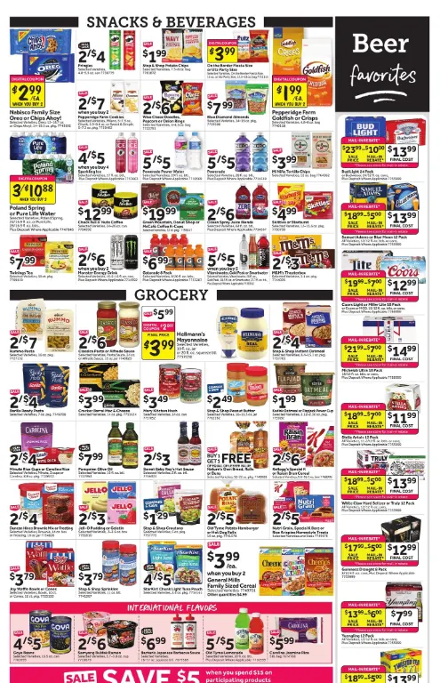 Weekly promotion Stop & Shop Sales spanning from May 22 to May 28 2026 - Page 6 for Catalogue 365