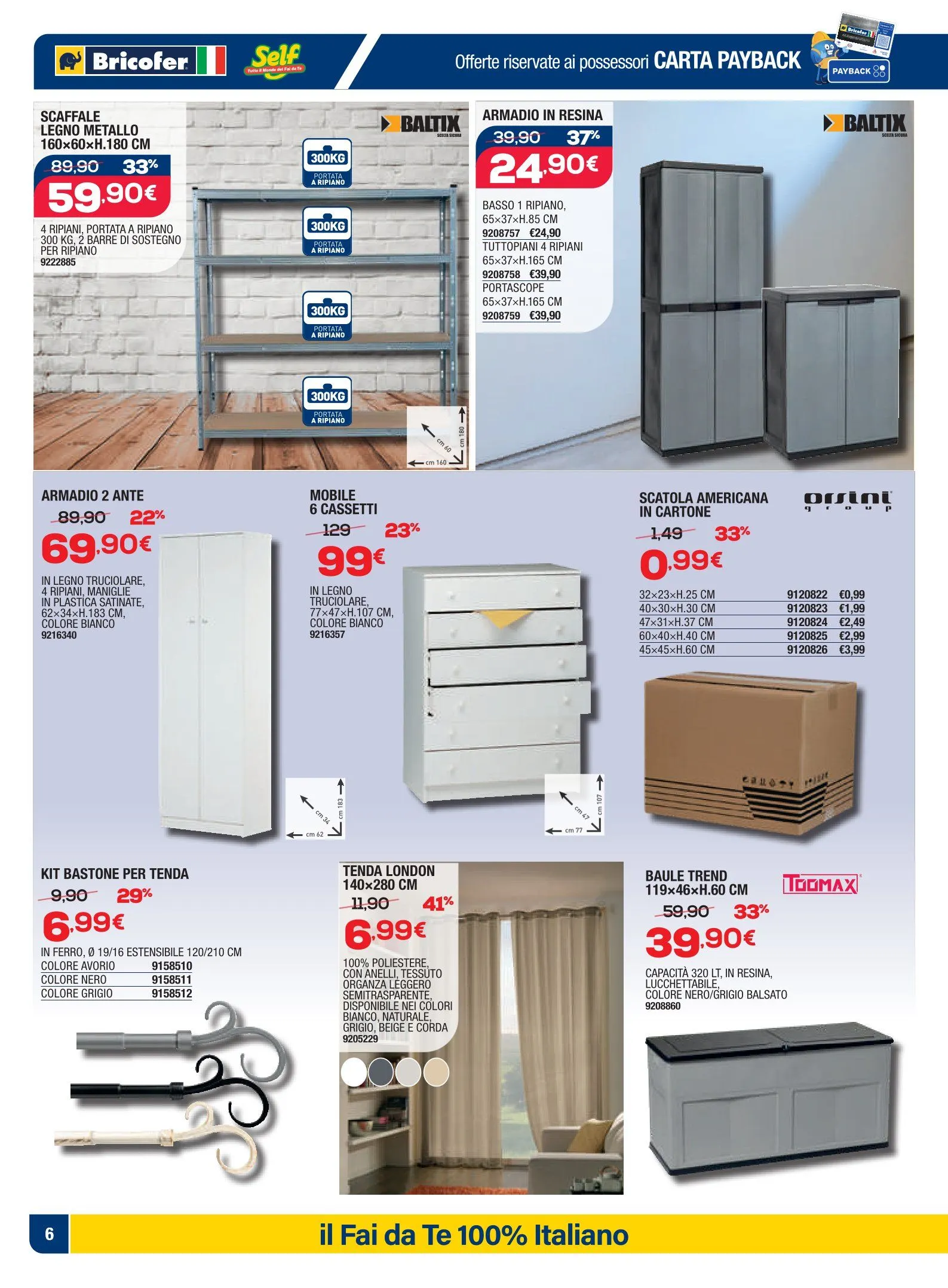 Volantini Bricofer da 15 gennaio a 1 febbraio di 2026 - Pagina del volantino 6