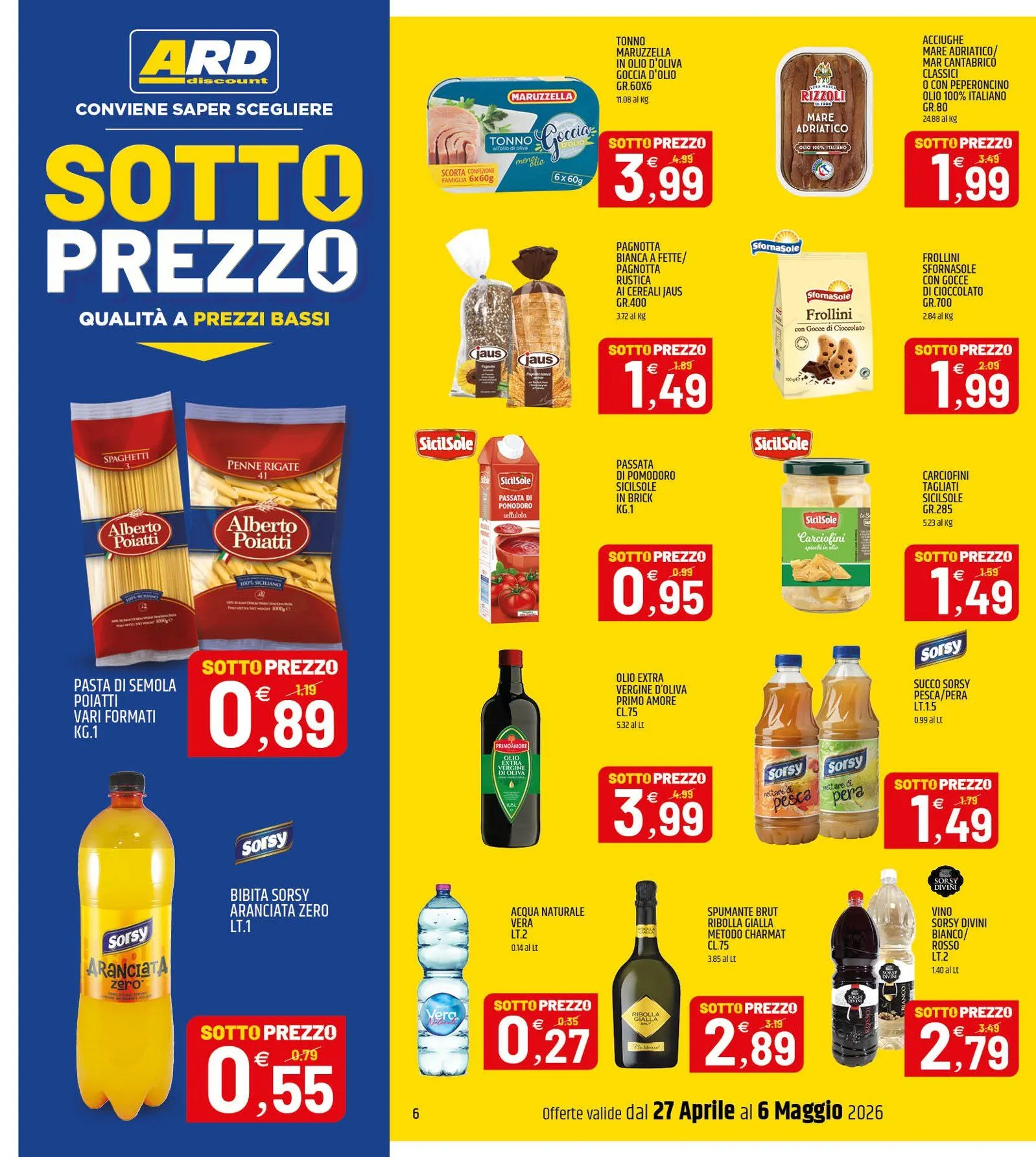 ARD Discount Volantino da 27 aprile a 6 maggio di 2026 - Pagina del volantino 6