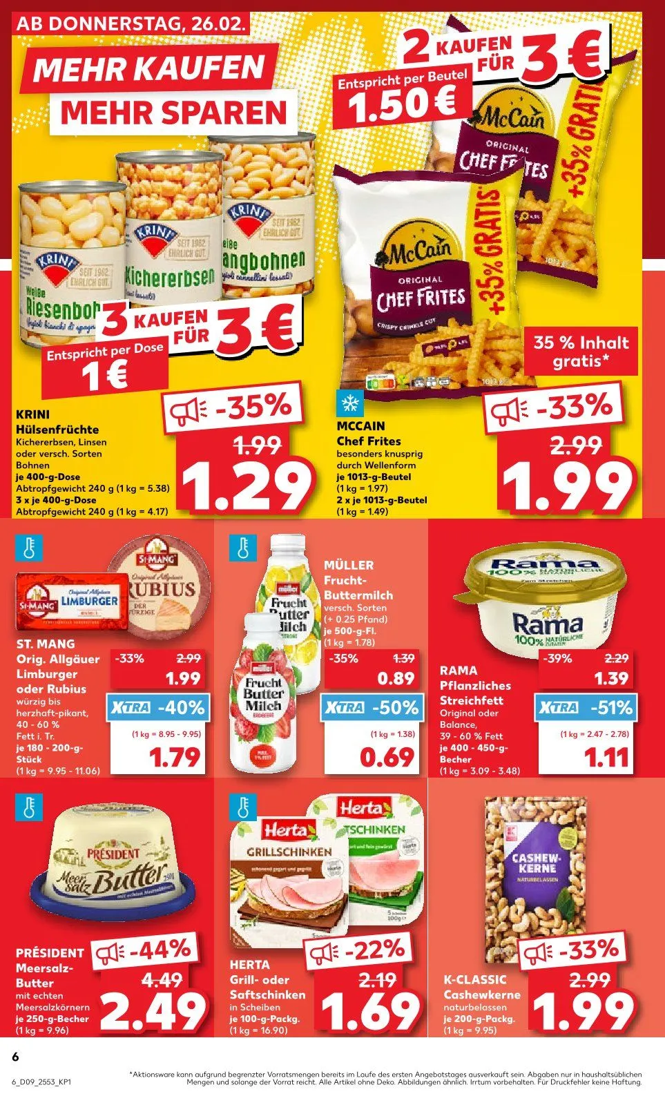 Kaufland Angebote von 27. Februar bis 4. März 2026 - Prospekt seite 6