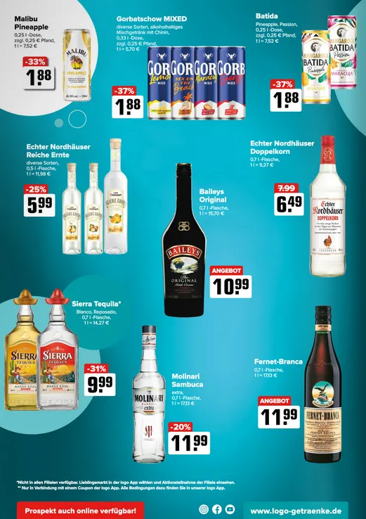 Logo Getränkemarkt Angebote von 12. Januar bis 17. Januar 2026 - Prospekt seite 6