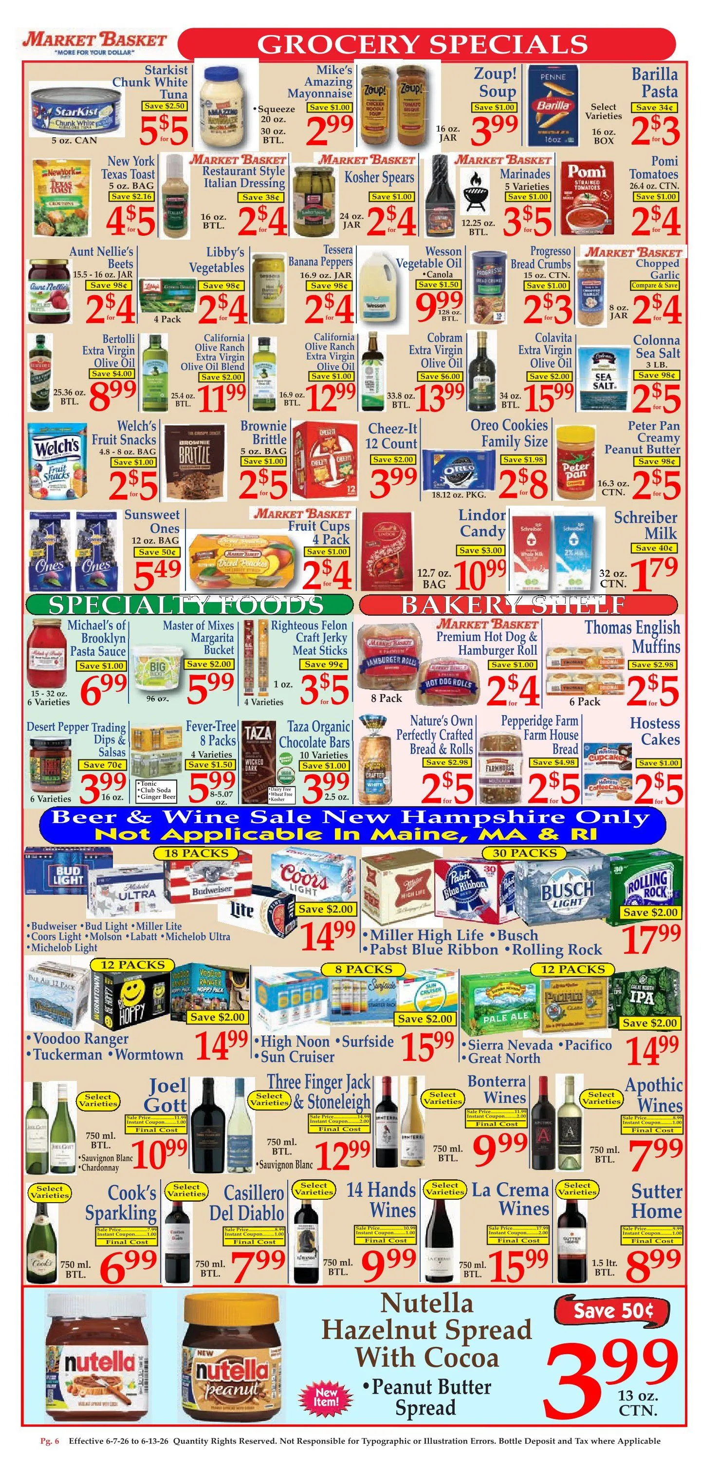 Weekly ad Market Basket Sales from June 7 to June 13 2026 - Page 6