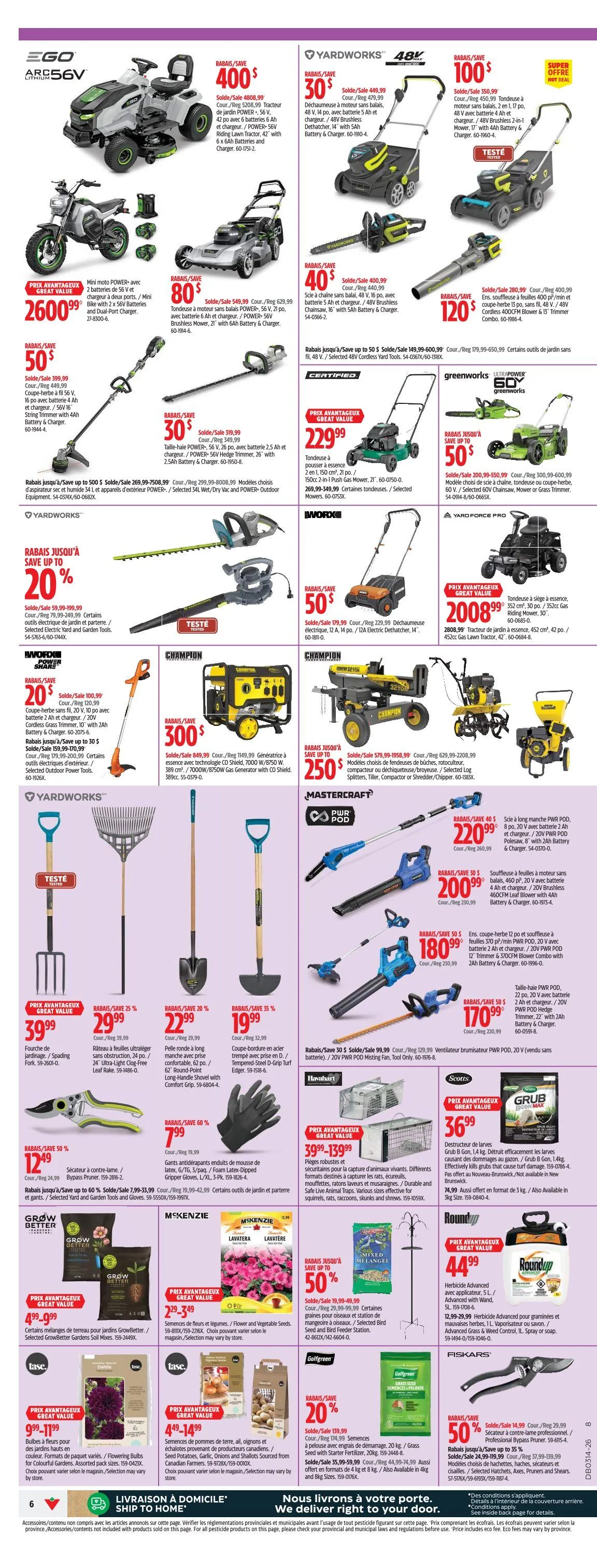 Canadian Tire Sales from April 2 to April 8 2026 - flyer page 6