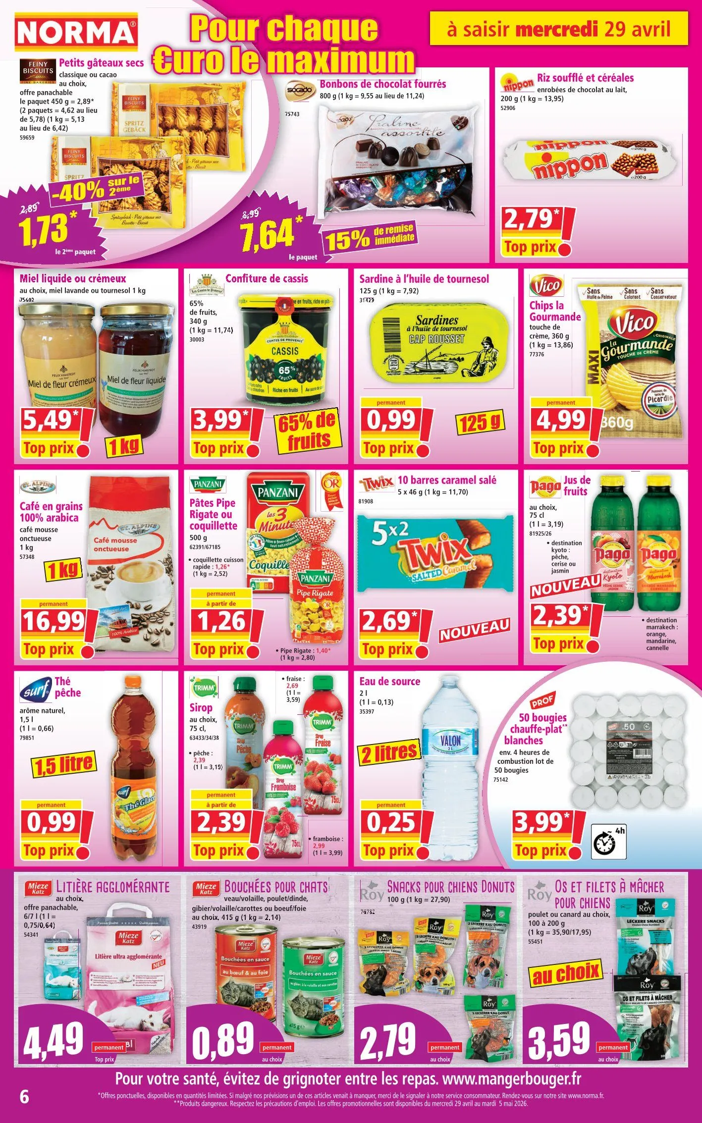  Norma Catalogue du 29 avril au 3 mai 2026 - Catalogue page 6