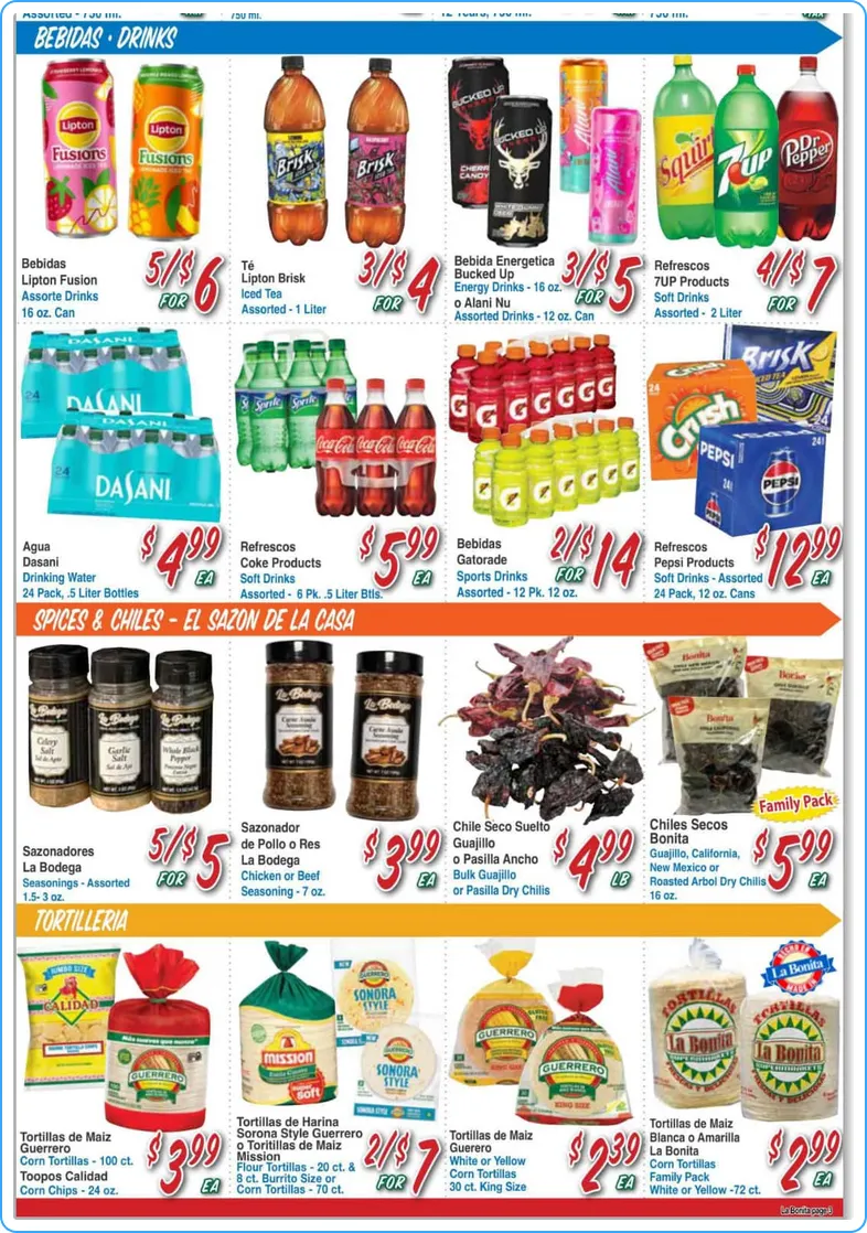 Weekly ad La Bonita Supermarkets Sales from April 8 to April 14 2026 - Page 6