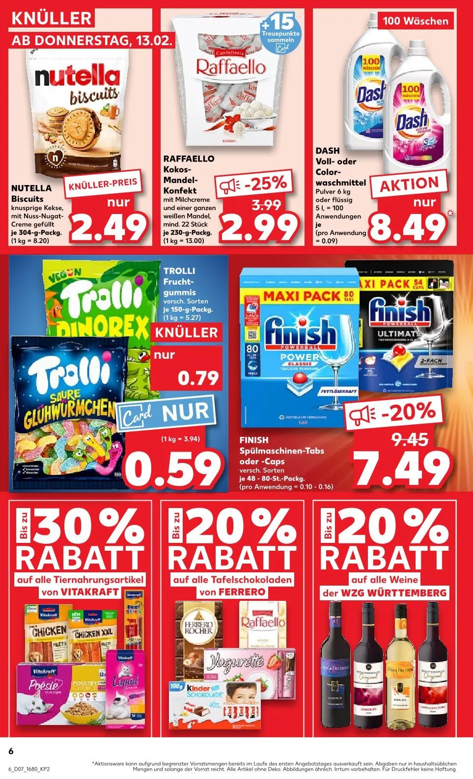 Kaufland Prospekt von 13. Februar bis 19. Februar 2025 - Prospekt seite 6