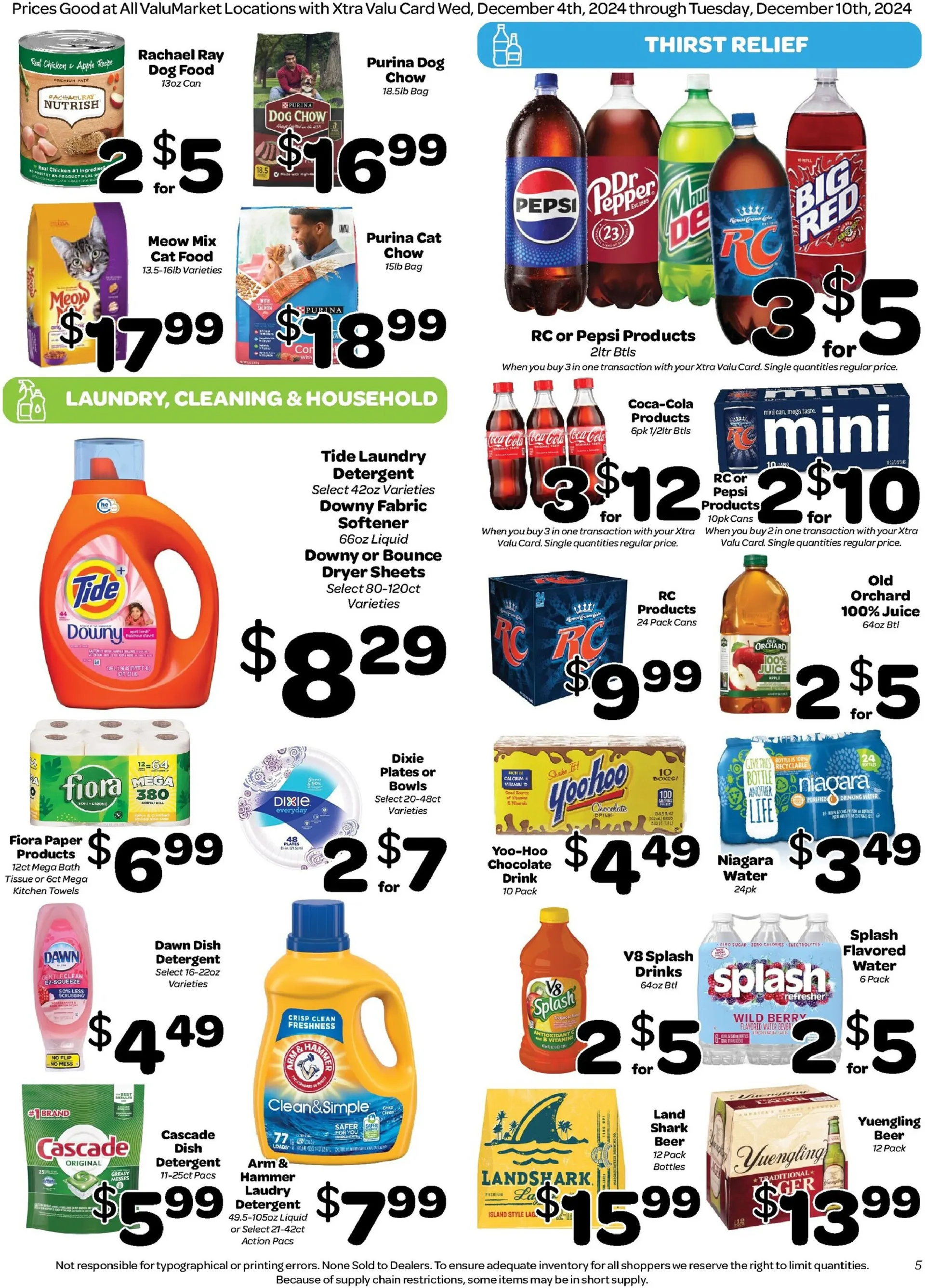 Weekly ad ValuMarket's Weekly Ad from December 4 to December 10 2024 - Page 5