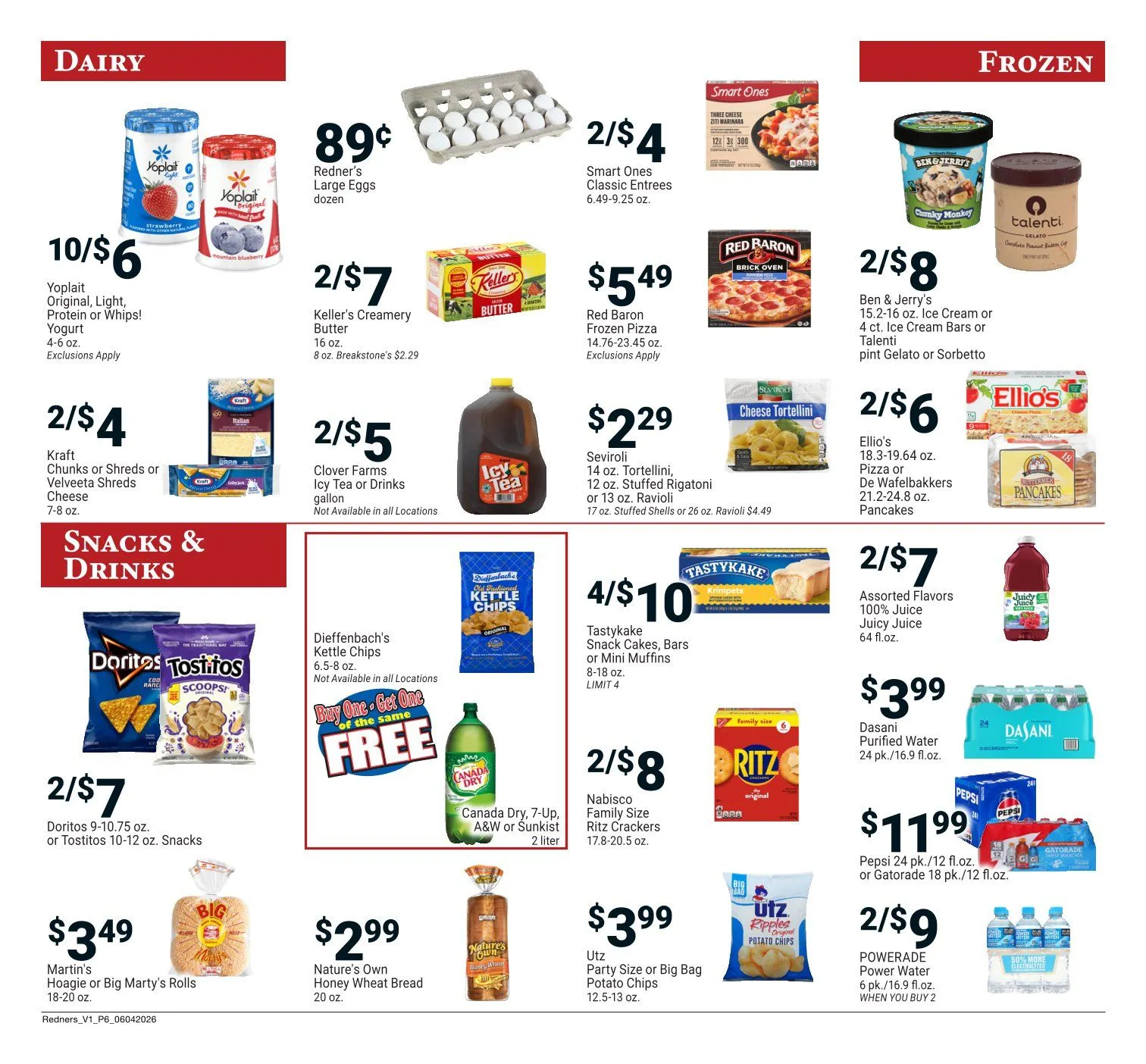 Weekly ad Redner's Market Sales from June 4 to June 10 2026 - Page 6