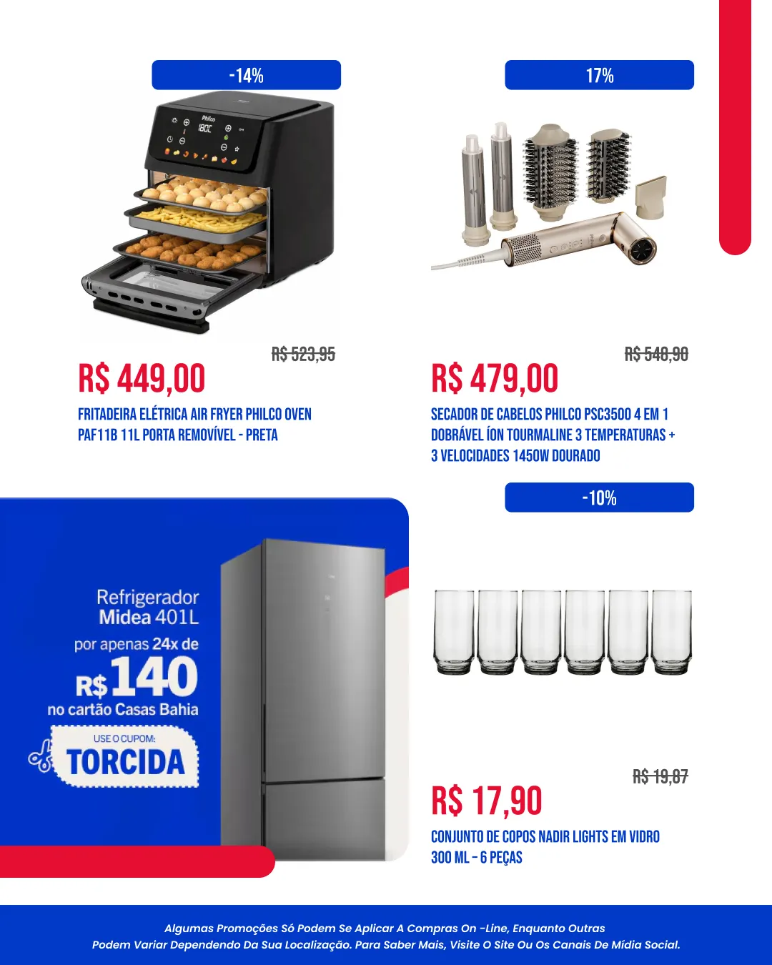 Encarte de Casas Bahia Ofertas 8 de junho até 27 de junho 2026 - Pagina 6