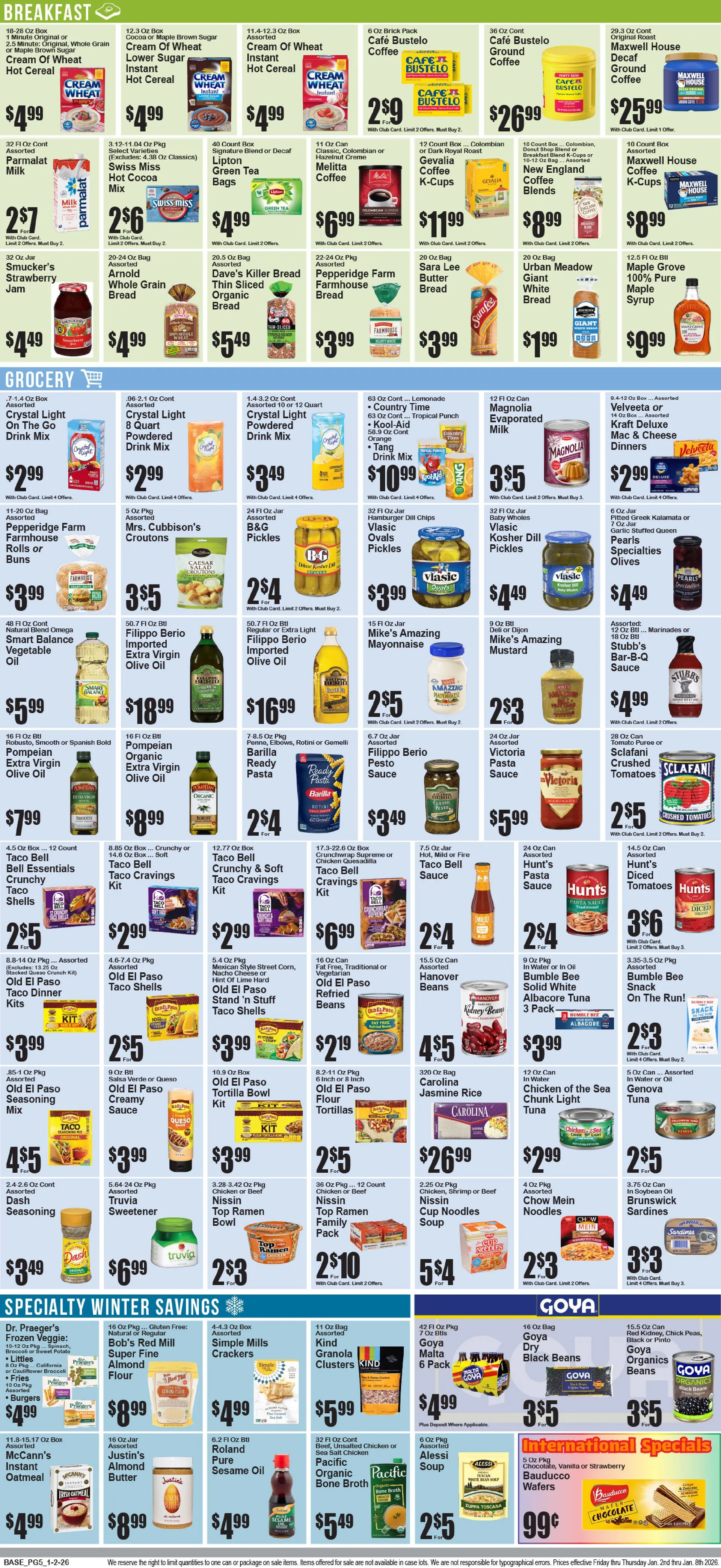 Weekly ad SuperFresh Sales from January 2 to January 8 2026 - Page 6