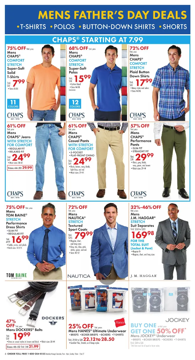 Weekly promotion  Boscov's  Sales spanning from May 28 to June 3 2026 - Page 6 for Catalogue 365