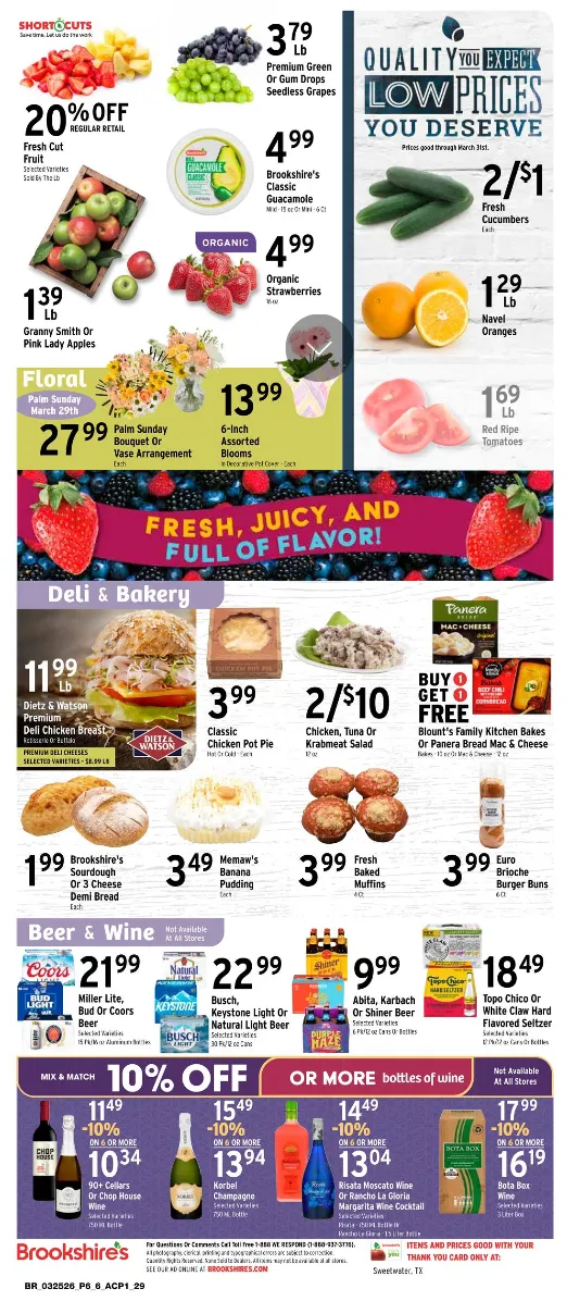Weekly ad Brookshires Sales from March 25 to March 31 2026 - Page 6