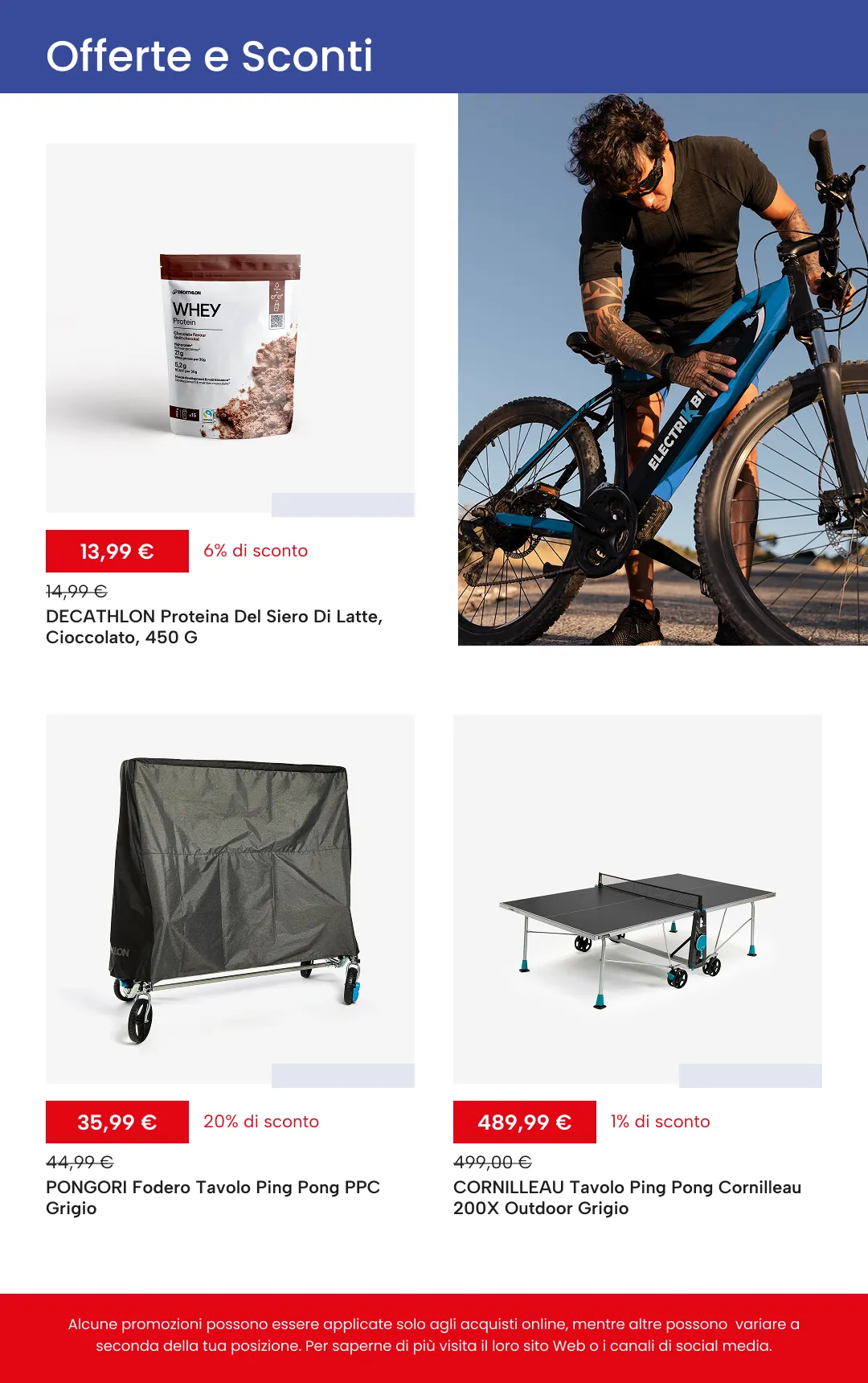 Decathlon Volantino da 31 marzo a 20 aprile di 2026 - Pagina del volantino 6