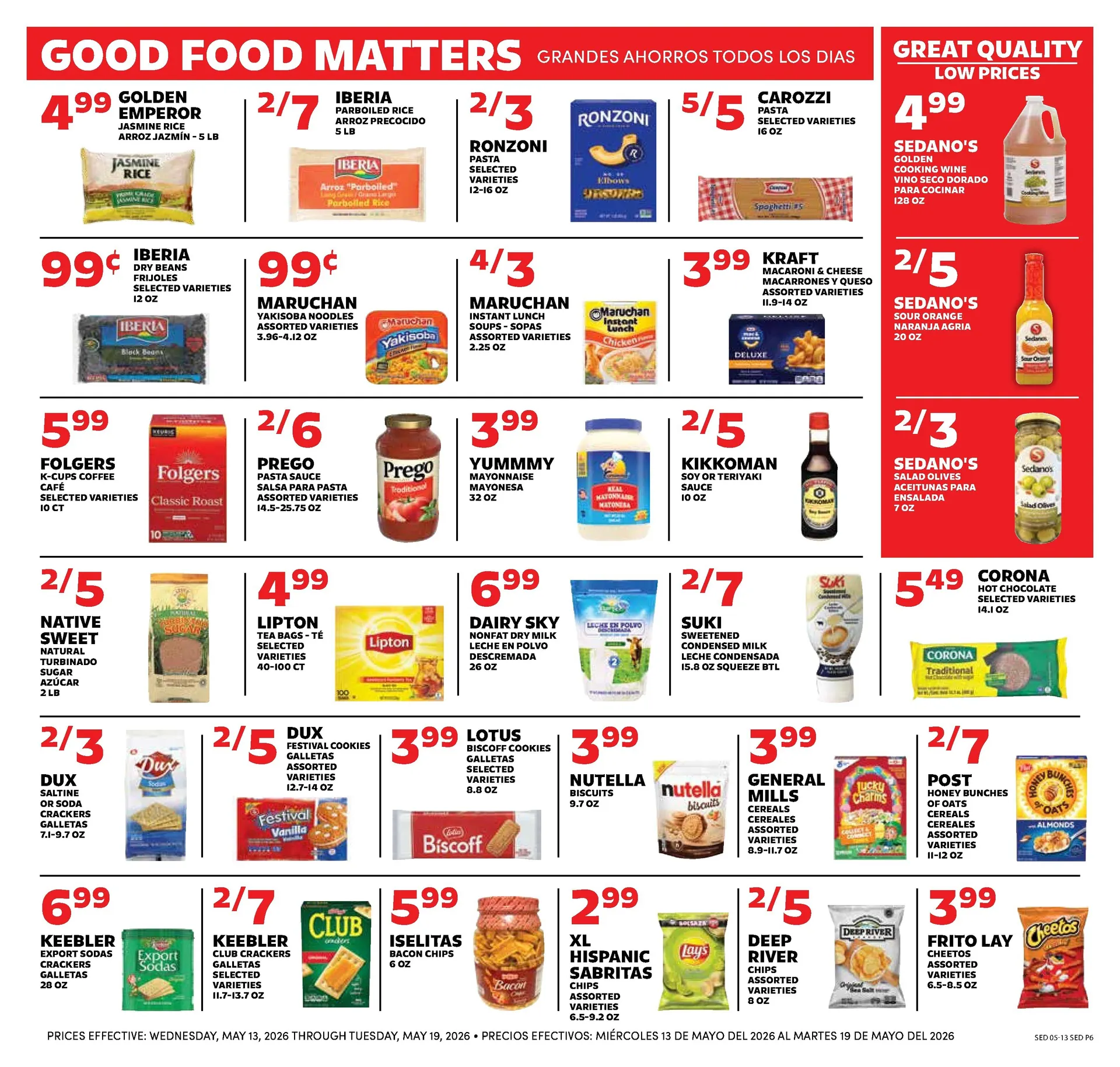 Weekly ad Sedano's Sales from May 13 to May 19 2026 - Page 6