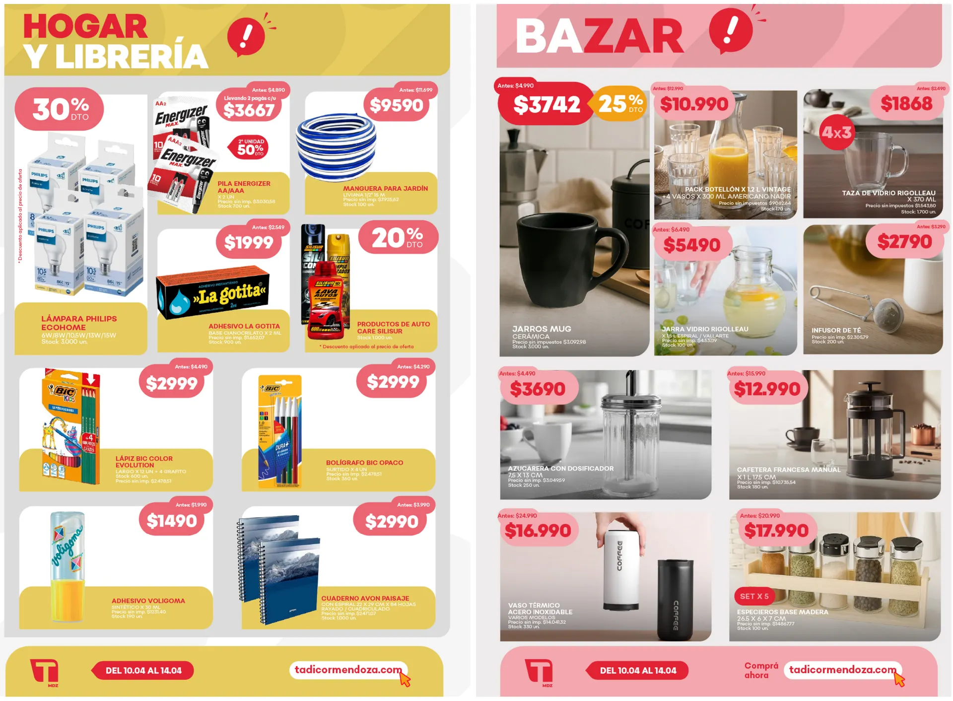 Ofertas de Ofertas Supermercados Tadicor  10 de abril al 14 de abril 2026 - Página 6 del catálogo