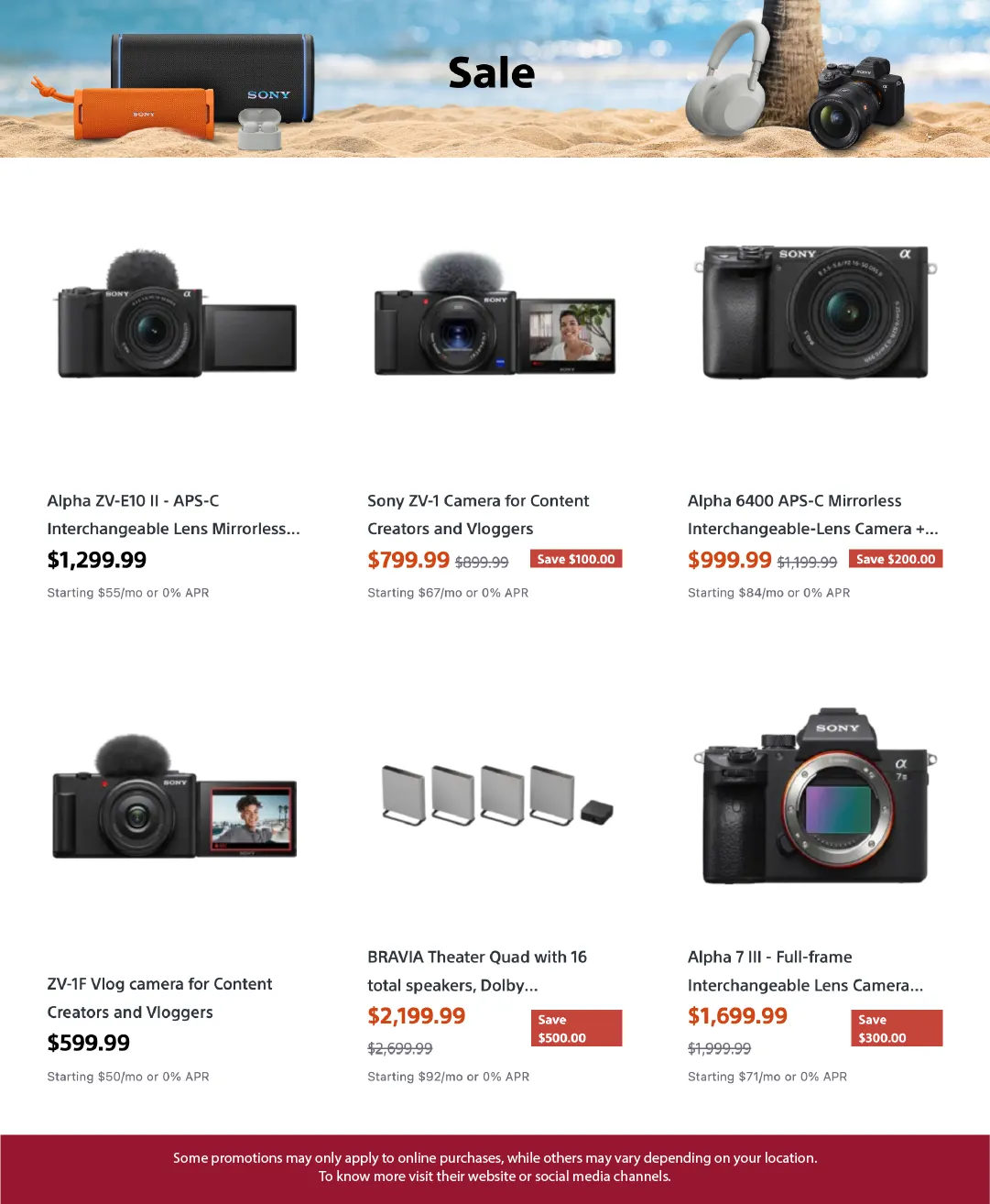 Weekly ad  Sony Sales from May 29 to June 17 2026 - Page 5