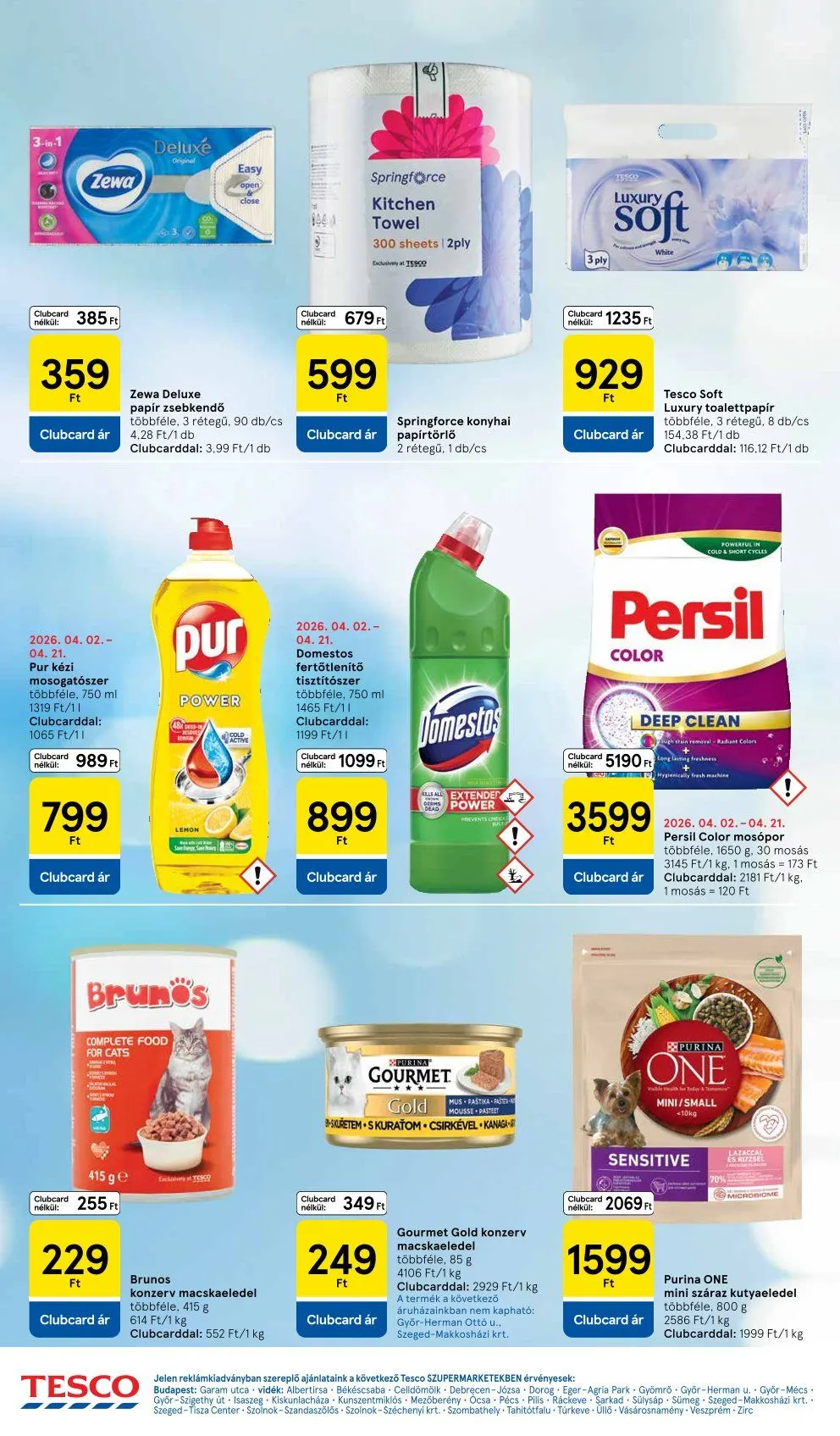 Katalógus TESCO legfrissebb ajánlatai április 16.-tól április 22.-ig 2026. - Oldal 6