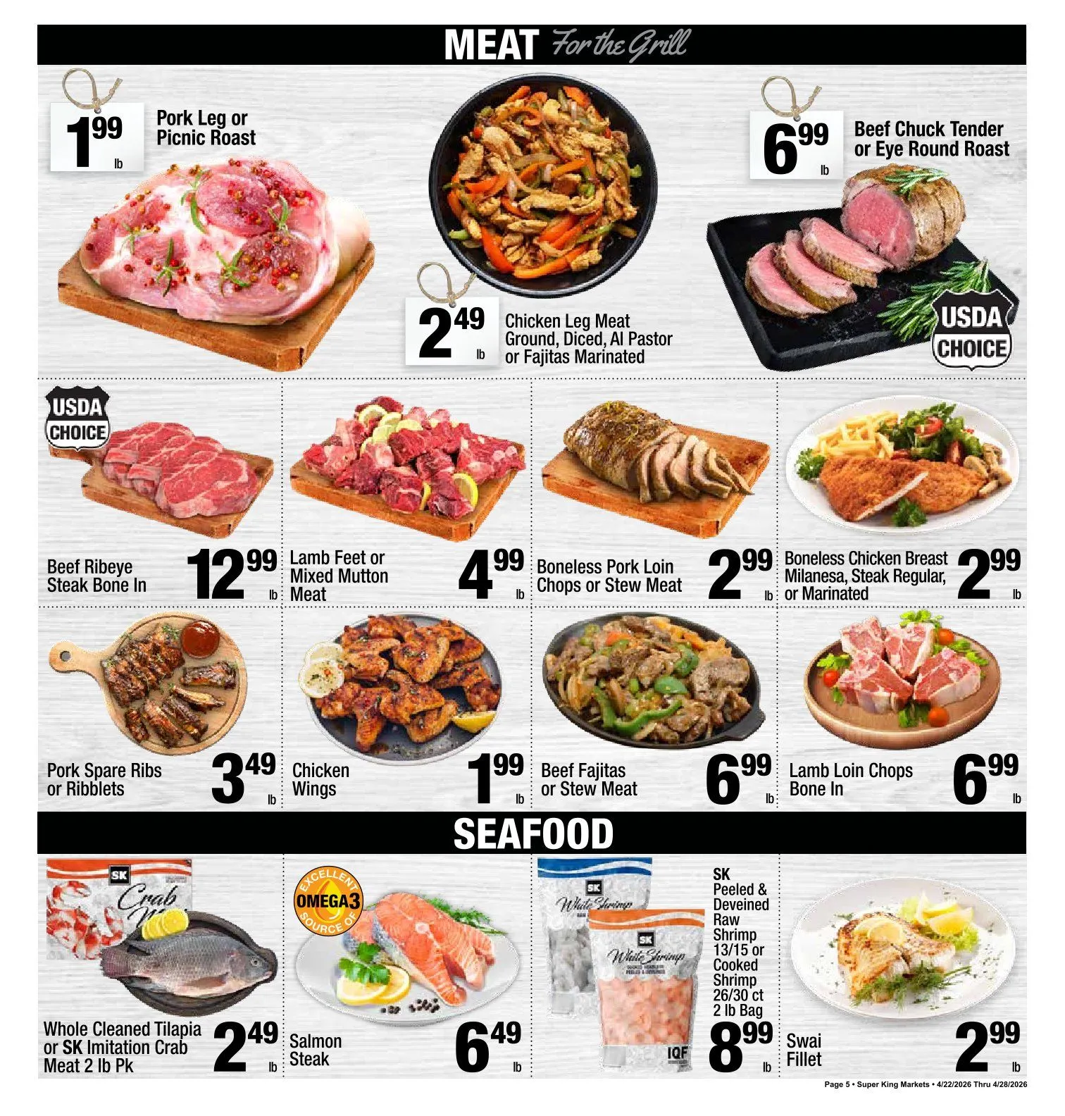 Weekly ad Super King Markets Sales from April 22 to April 28 2026 - Page 6