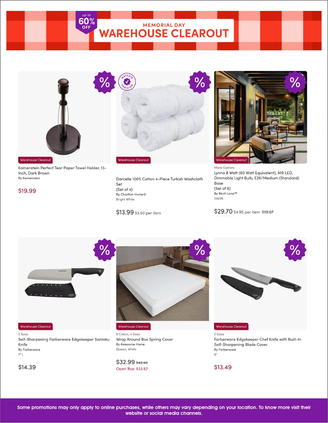 Weekly ad Wayfair Sales from May 28 to June 11 2026 - Page 5