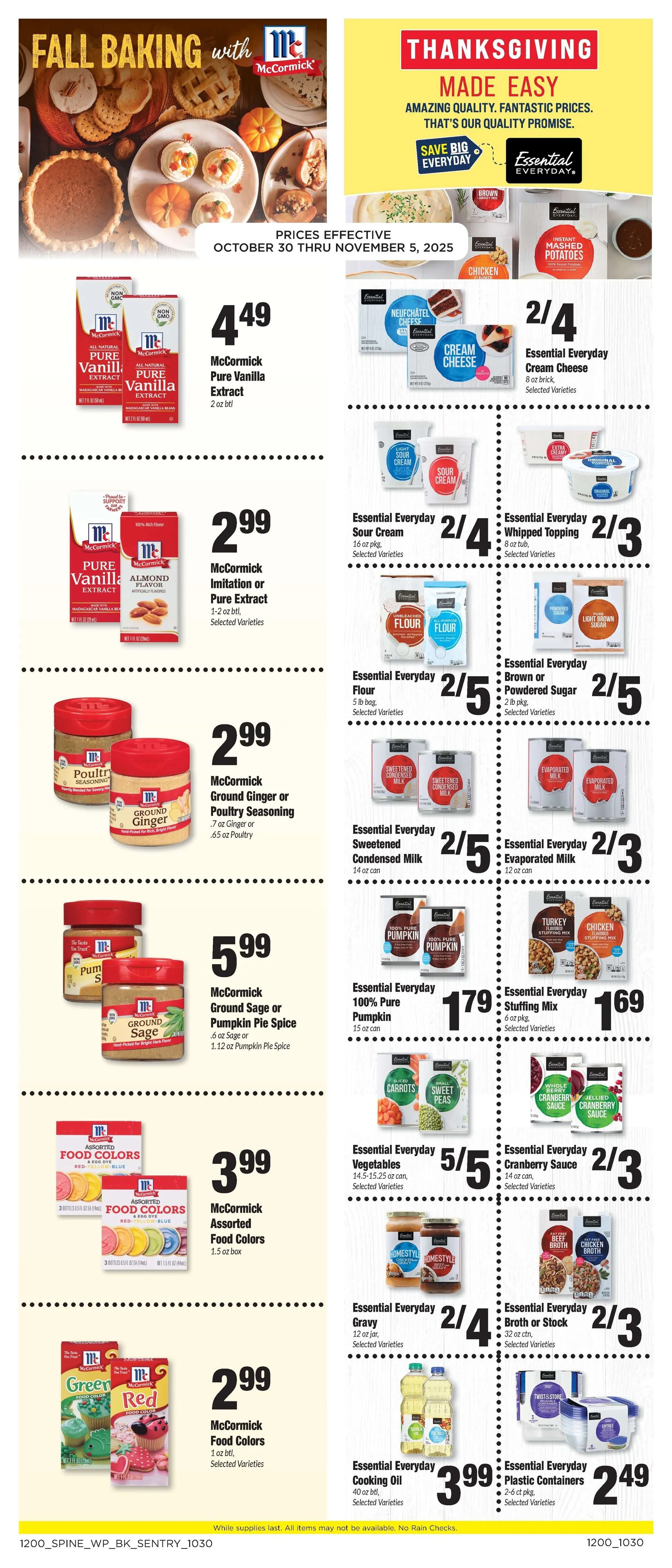 Weekly ad Sentry Foods weekly ads from October 30 to November 5 2025 - Page 6