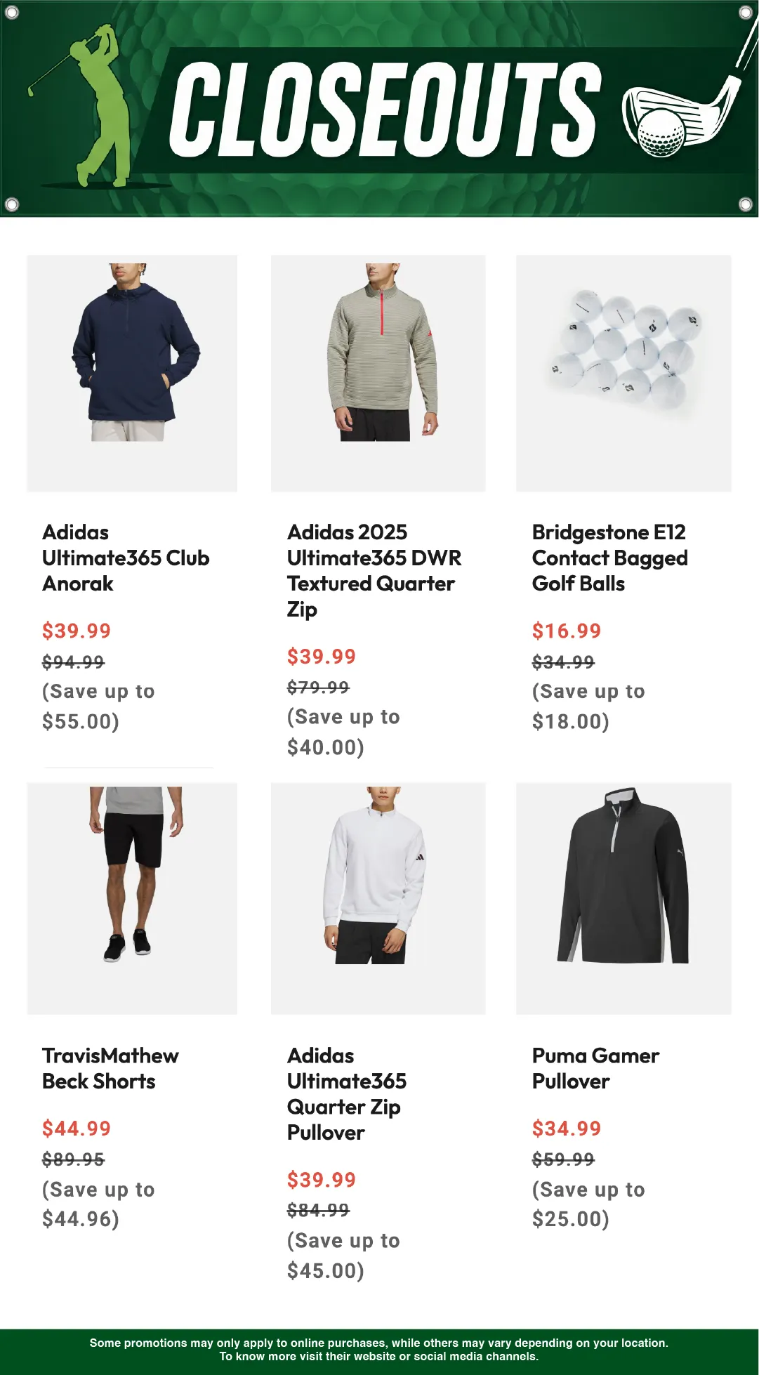 Weekly ad Golf Discount Sales from November 25 to December 6 2025 - Page 5