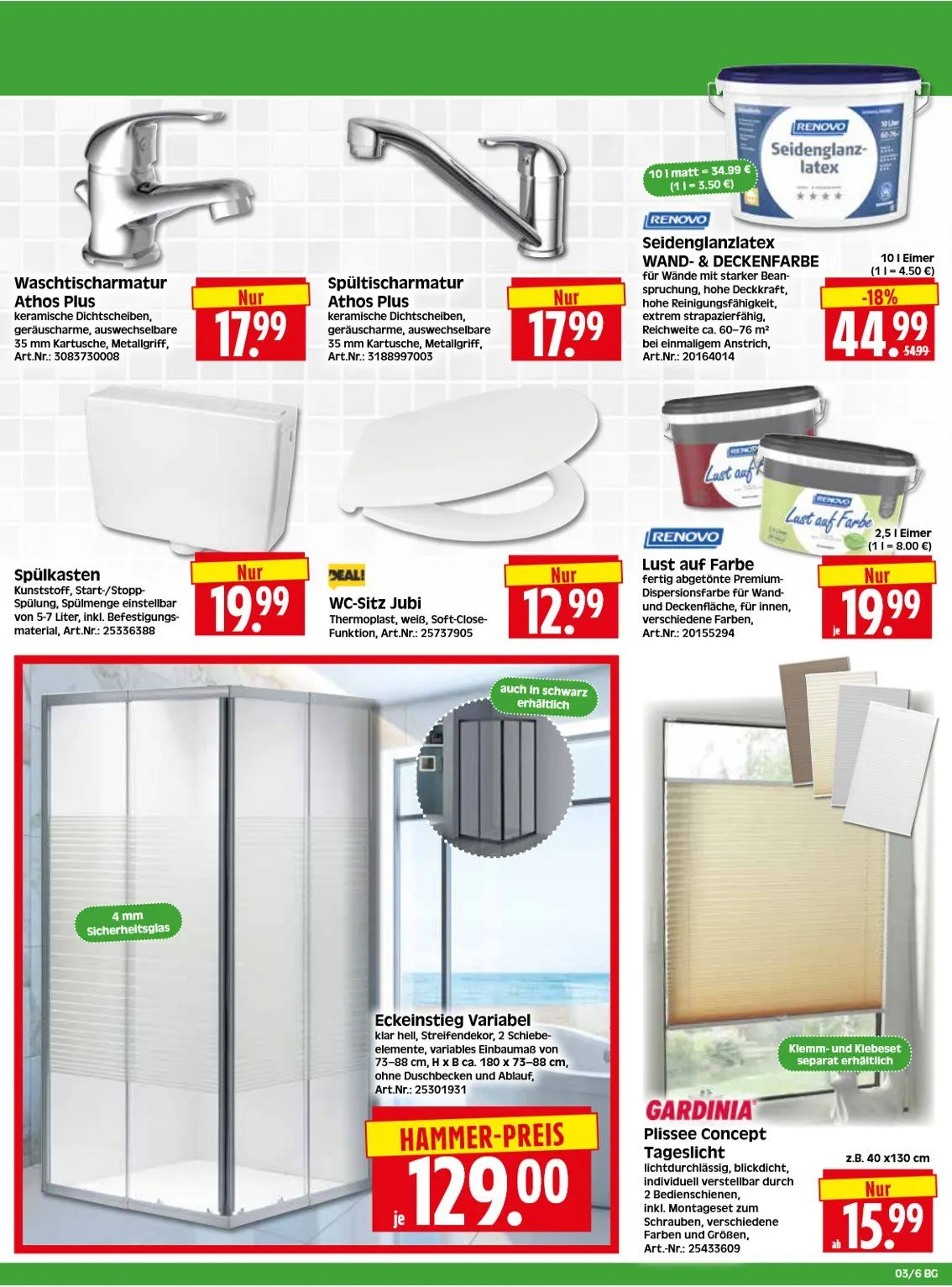 Herkules Baumarkt von 12. Januar bis 17. Januar 2026 - Prospekt seite 6