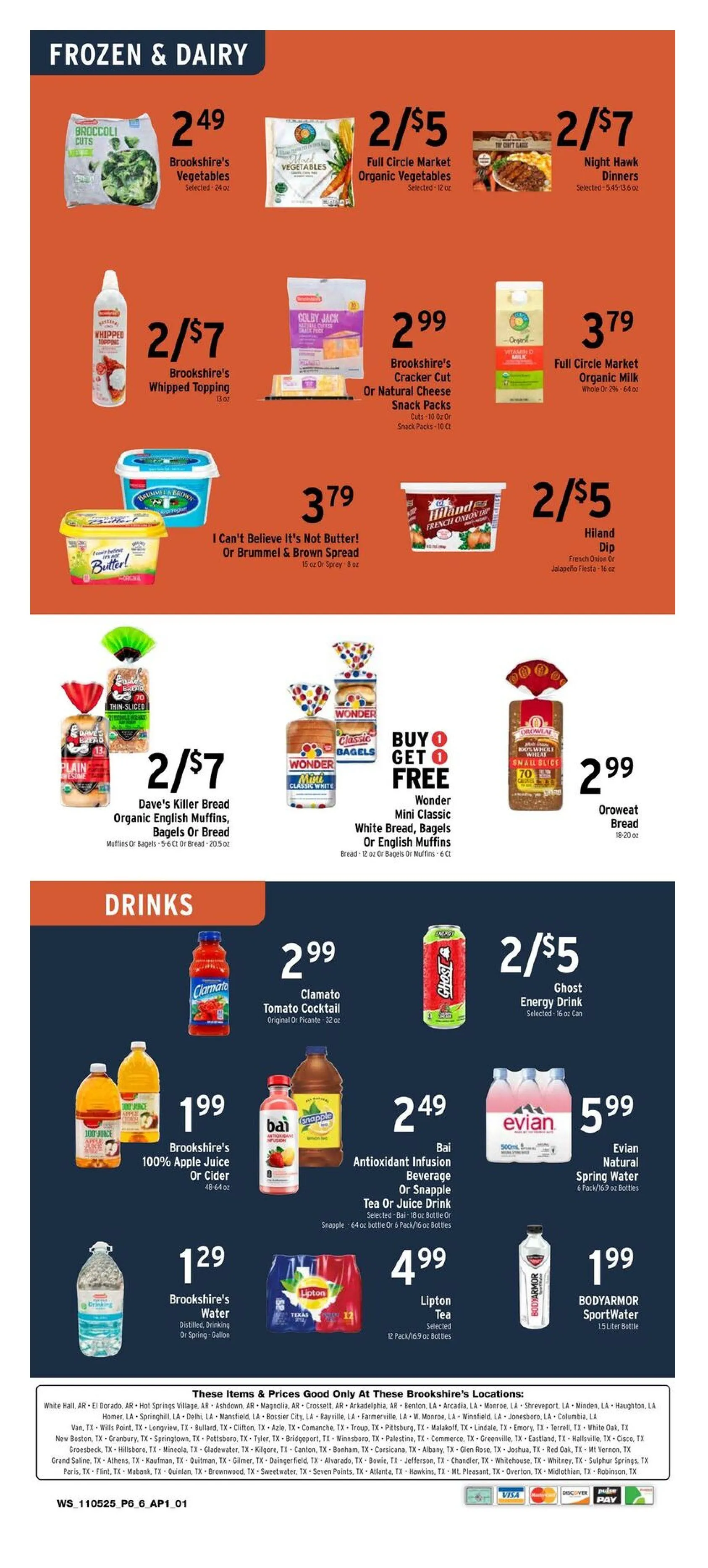 Weekly ad Brookshires Sales from November 5 to November 11 2025 - Page 6