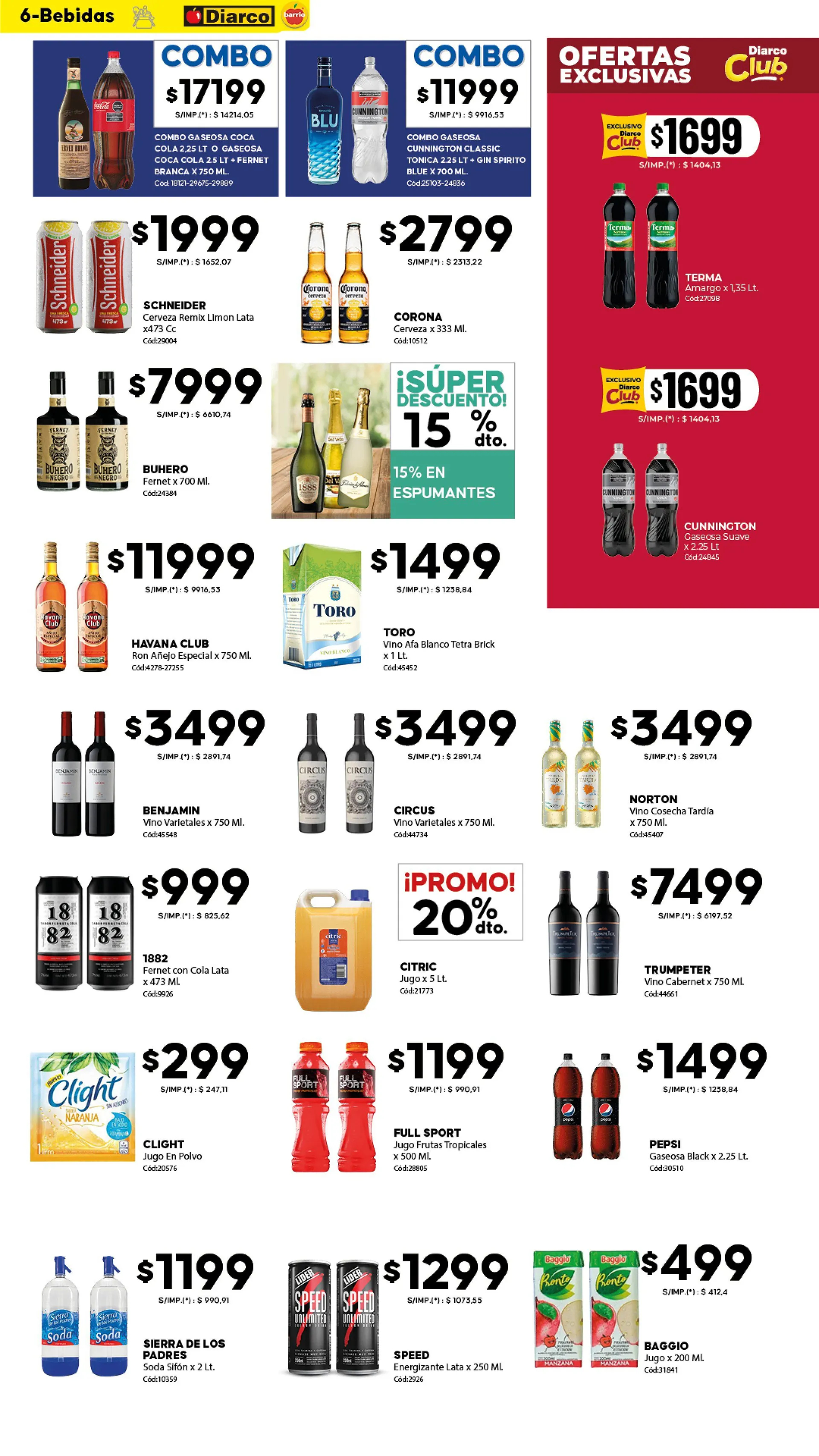 Ofertas de Diarco Ofertas 9 de febrero al 13 de febrero 2026 - Página 6 del catálogo
