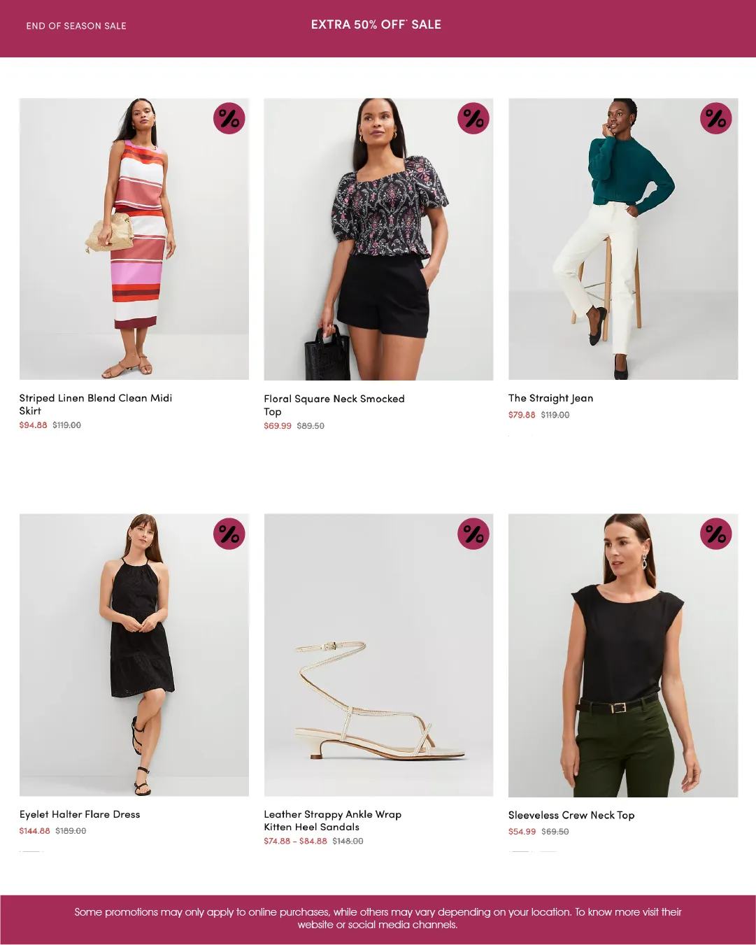 Weekly ad Ann Taylor Sales from September 15 to September 30 2025 - Page 5