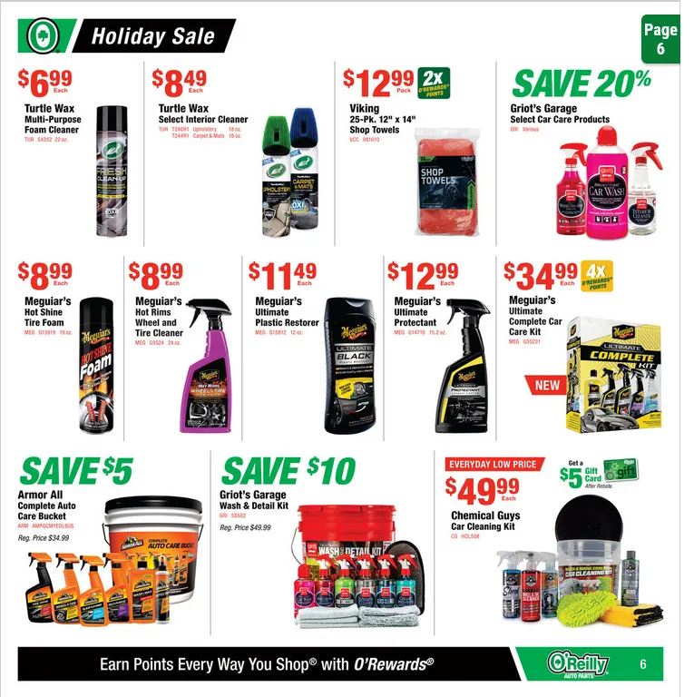 Weekly ad O'Reilly Auto Parts  Sales from November 26 to December 30 2025 - Page 6