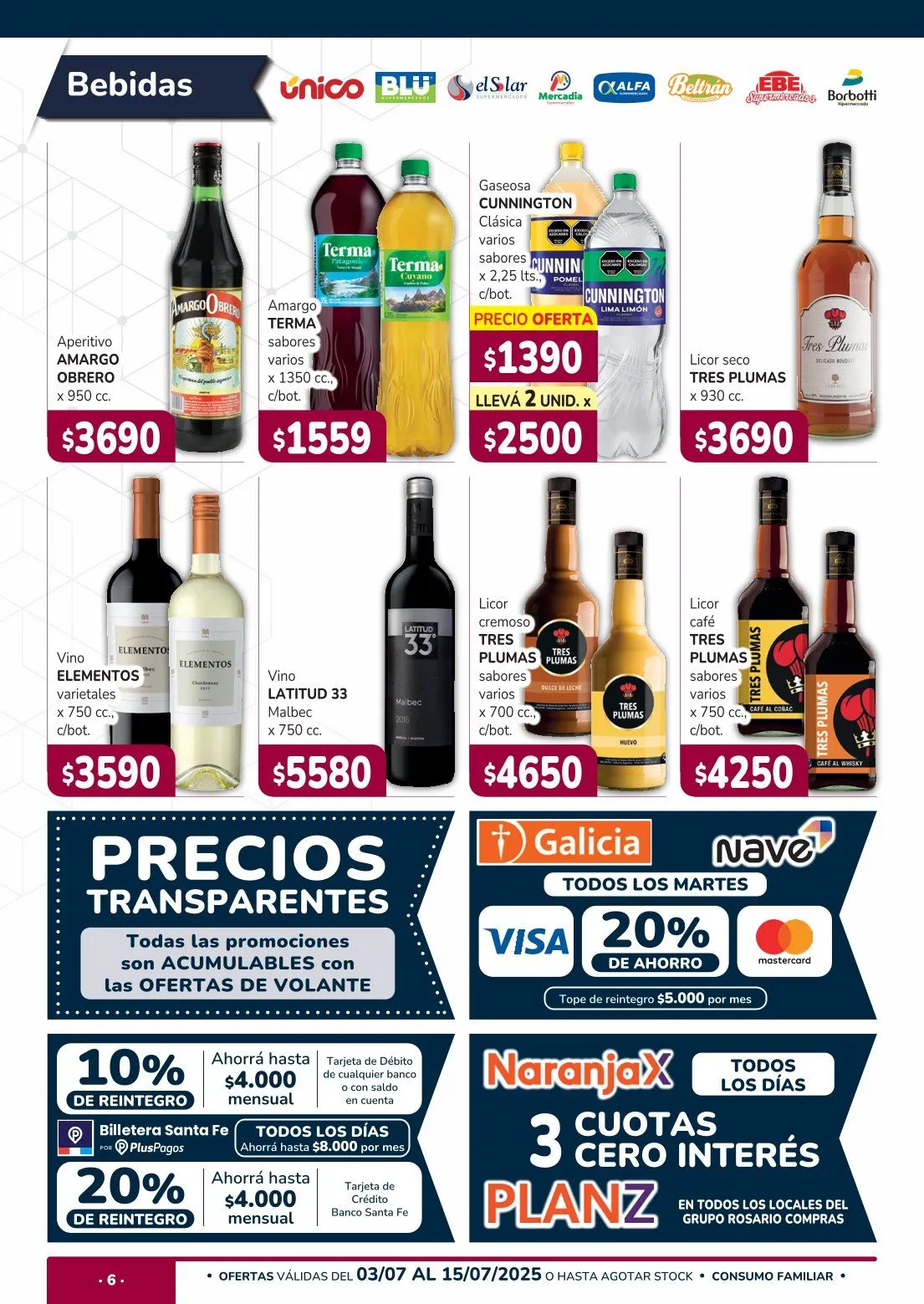 Ofertas de Ofertas Único Supermercados 3 de julio al 15 de julio 2025 - Página 6 del catálogo