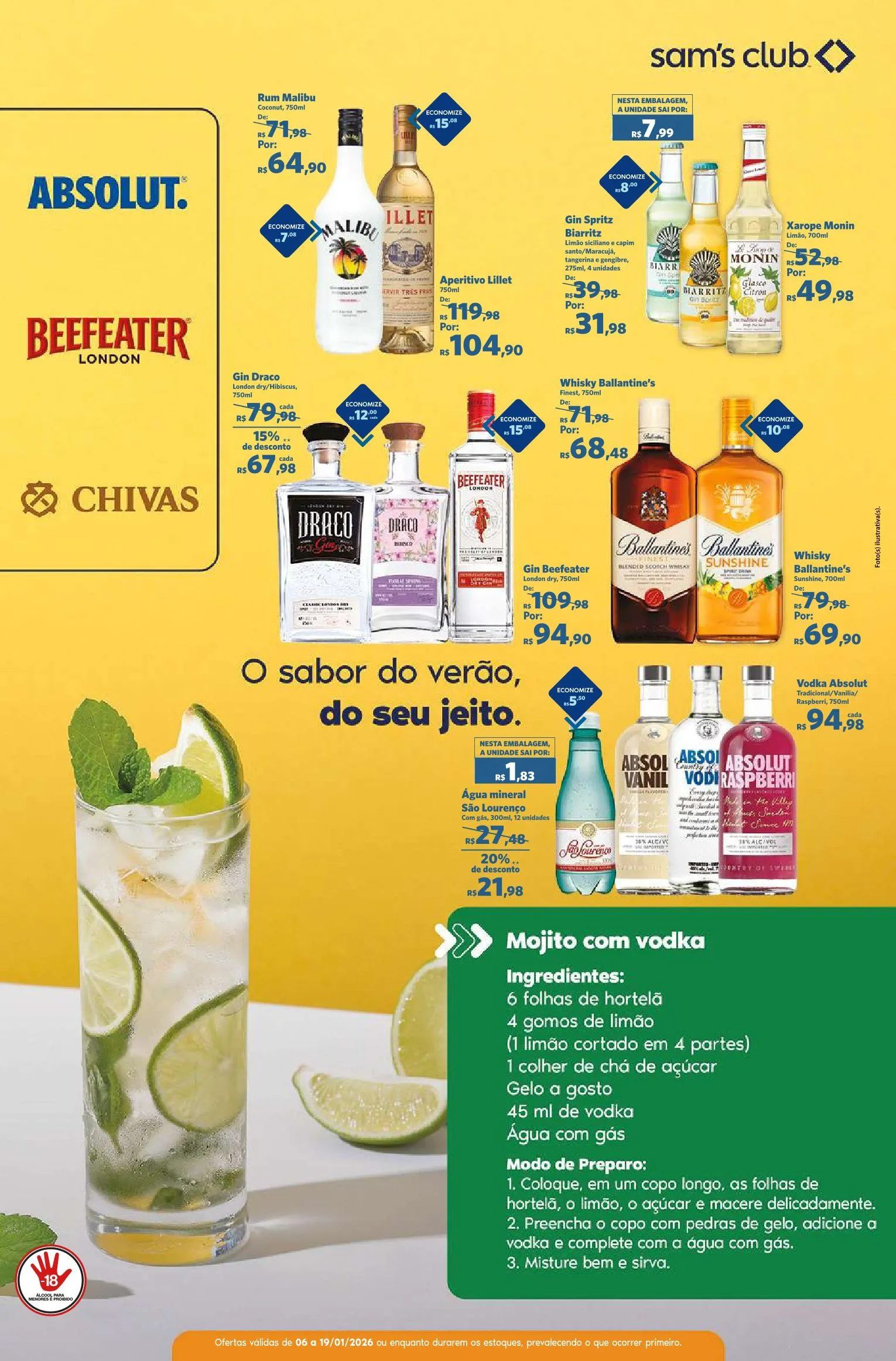 Encarte de Folhetos Sam's Club  6 de janeiro até 19 de janeiro 2026 - Pagina 6