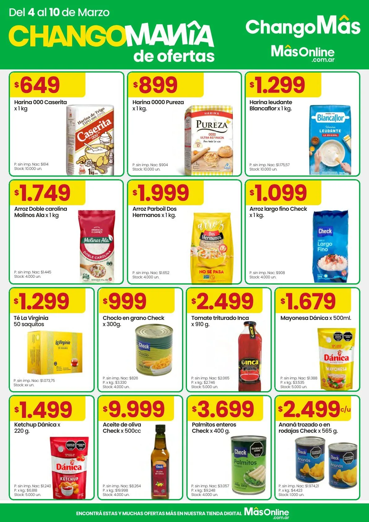 Ofertas de Ofertas Changomas 4 de marzo al 10 de marzo 2026 - Página 6 del catálogo