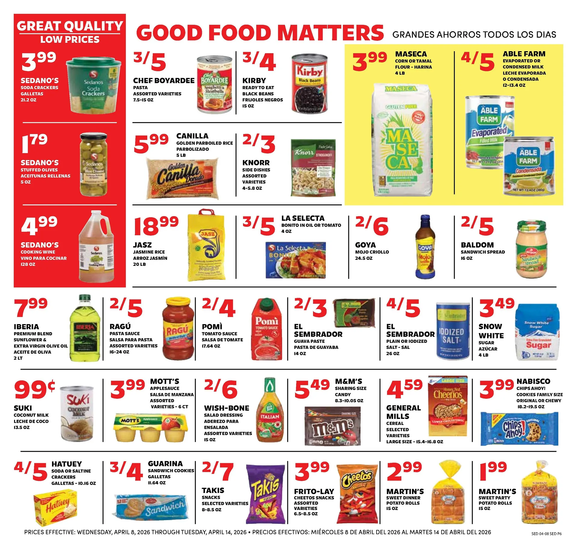 Weekly ad Sedano's Sales from April 8 to April 14 2026 - Page 6