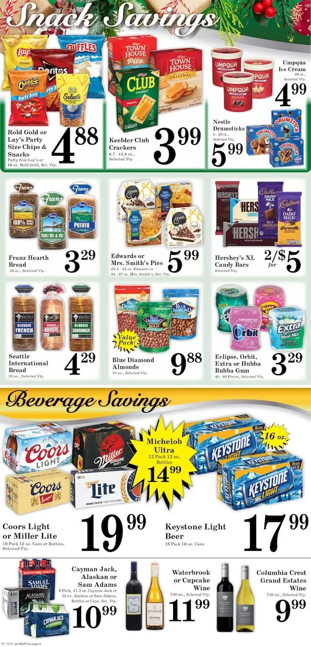 Weekly ad Harvest Foods Sales from December 12 to December 25 2025 - Page 6